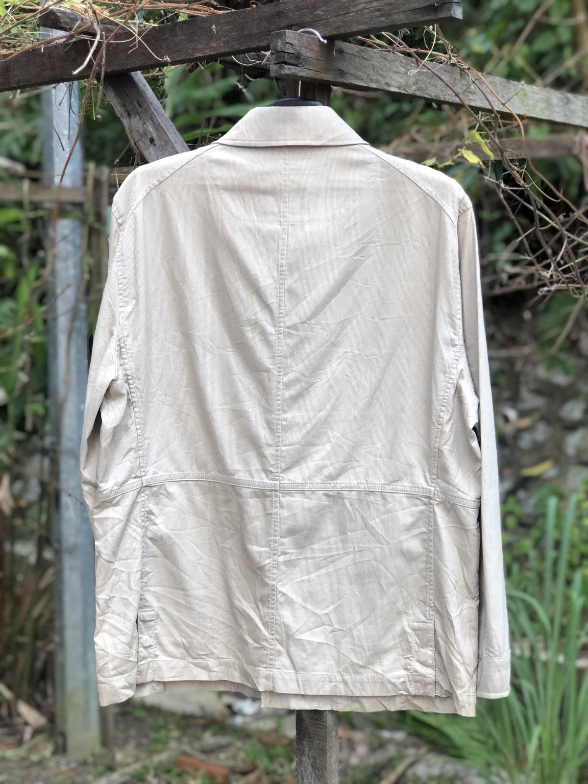 Japanese Brand Vintage Striped Chore Jacket by The Scotch House Size US M / EU 48-50 / 2 - 4 Thumbnail