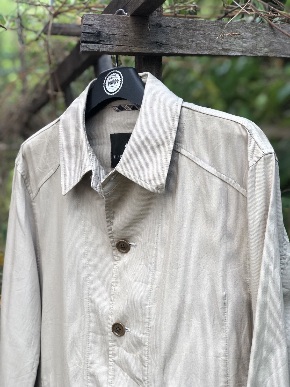 Japanese Brand Vintage Striped Chore Jacket by The Scotch House Size US M / EU 48-50 / 2 - 2 Thumbnail