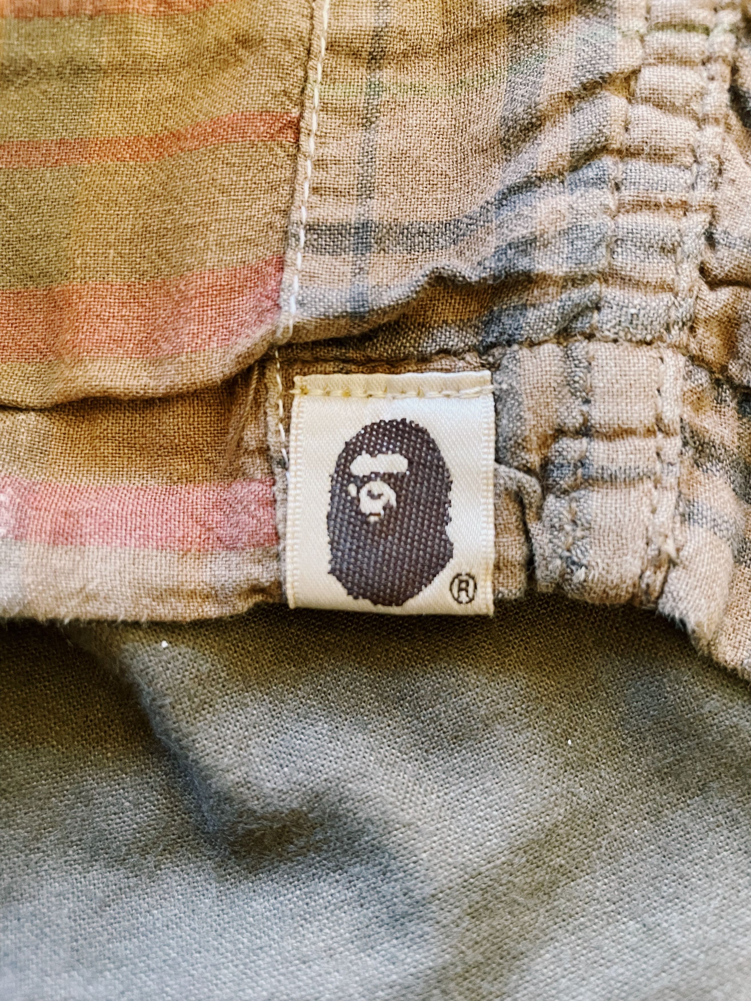 Bape Bape A Bathing Ape Checkered Shorts Brown / Red Size US 34 / EU 50 - 6 Thumbnail