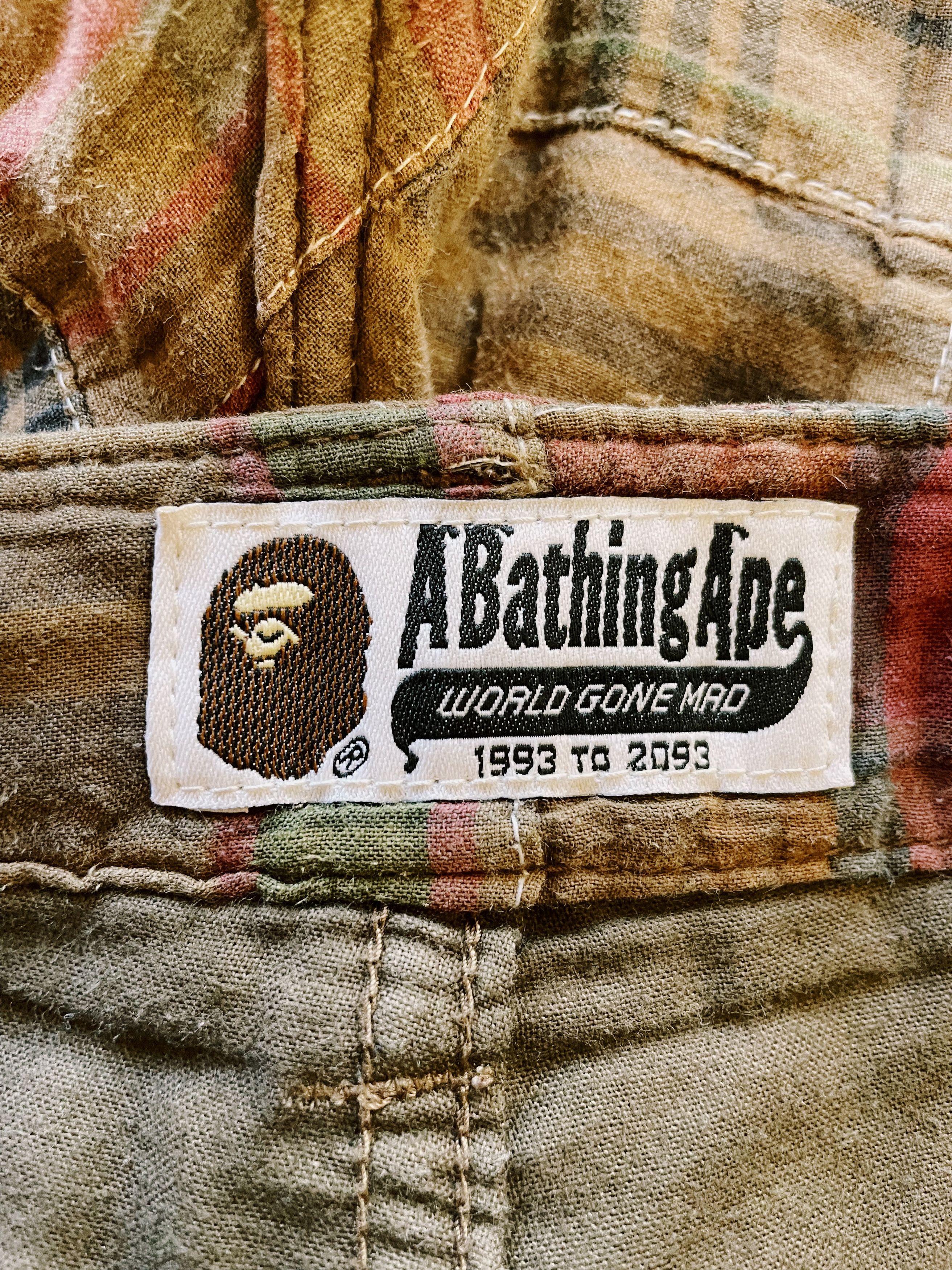 Bape Bape A Bathing Ape Checkered Shorts Brown / Red Size US 34 / EU 50 - 3 Thumbnail