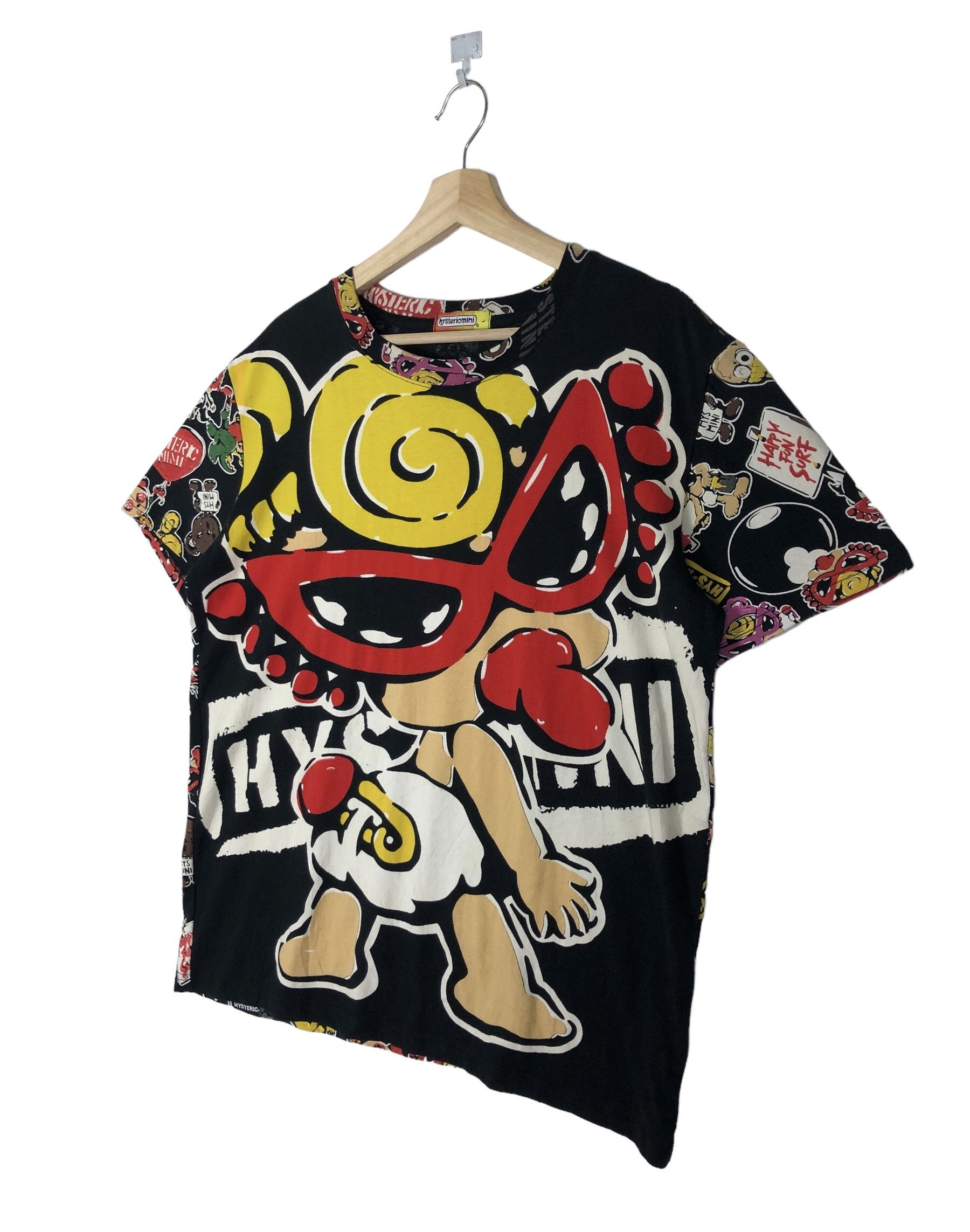 Hysteric Glamour SUPER RARE🔥VINTAGE HYSTERIC SUPERCUTE ALL OVER PRINT TEE Size US L / EU 52-54 / 3 - 3 Thumbnail