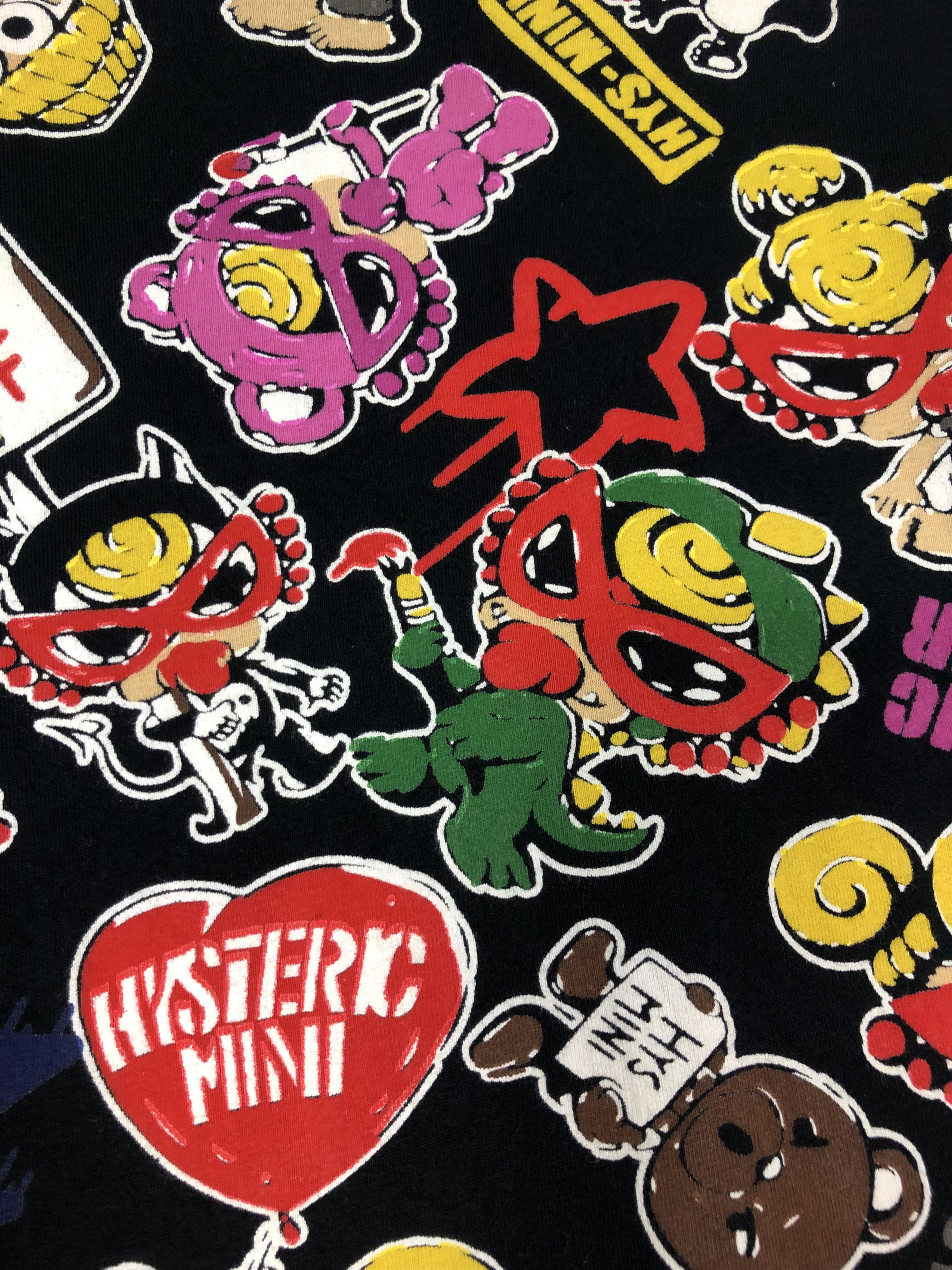 Hysteric Glamour SUPER RARE🔥VINTAGE HYSTERIC SUPERCUTE ALL OVER PRINT TEE Size US L / EU 52-54 / 3 - 15 Thumbnail