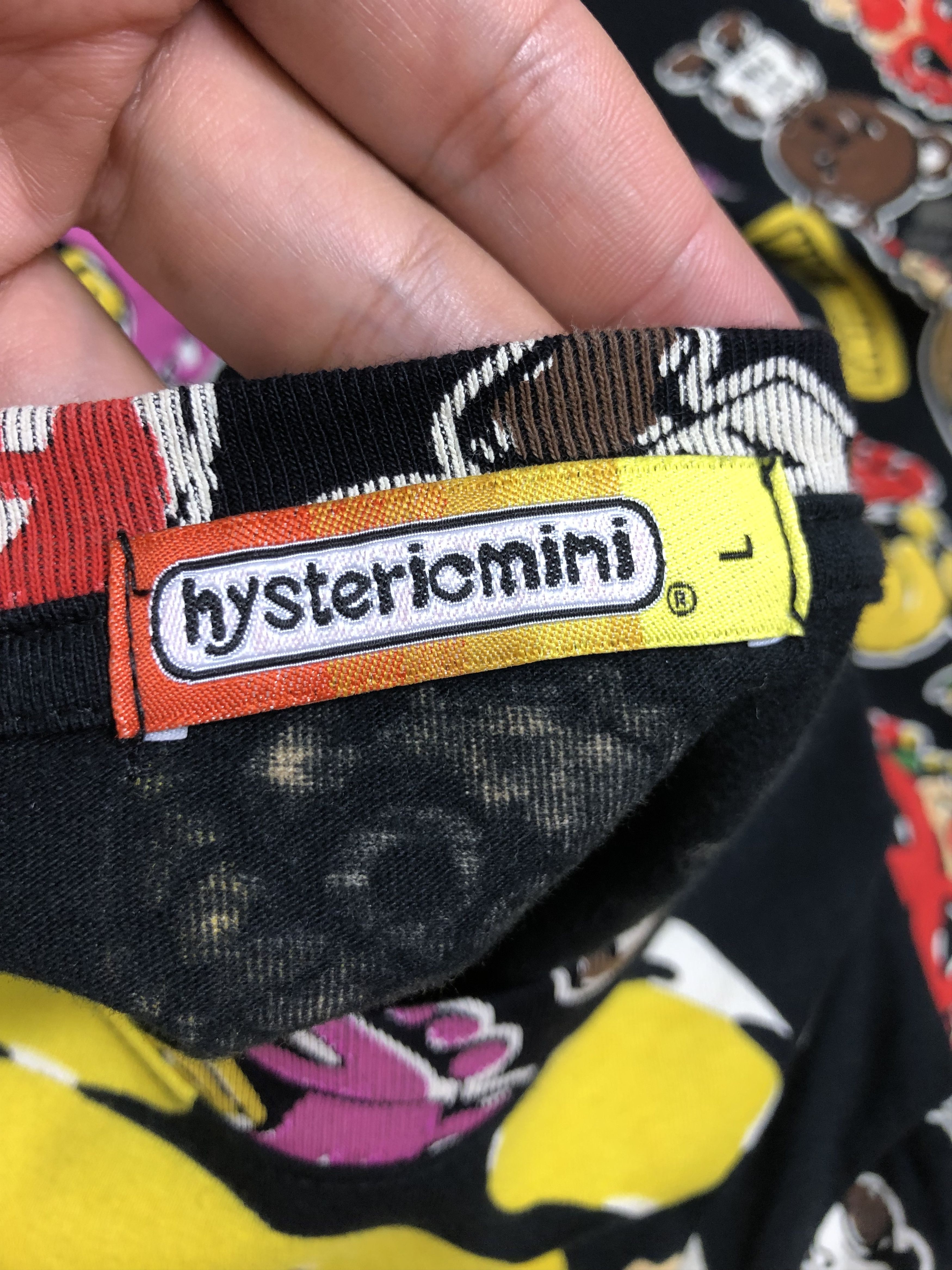 Hysteric Glamour SUPER RARE🔥VINTAGE HYSTERIC SUPERCUTE ALL OVER PRINT TEE Size US L / EU 52-54 / 3 - 14 Thumbnail