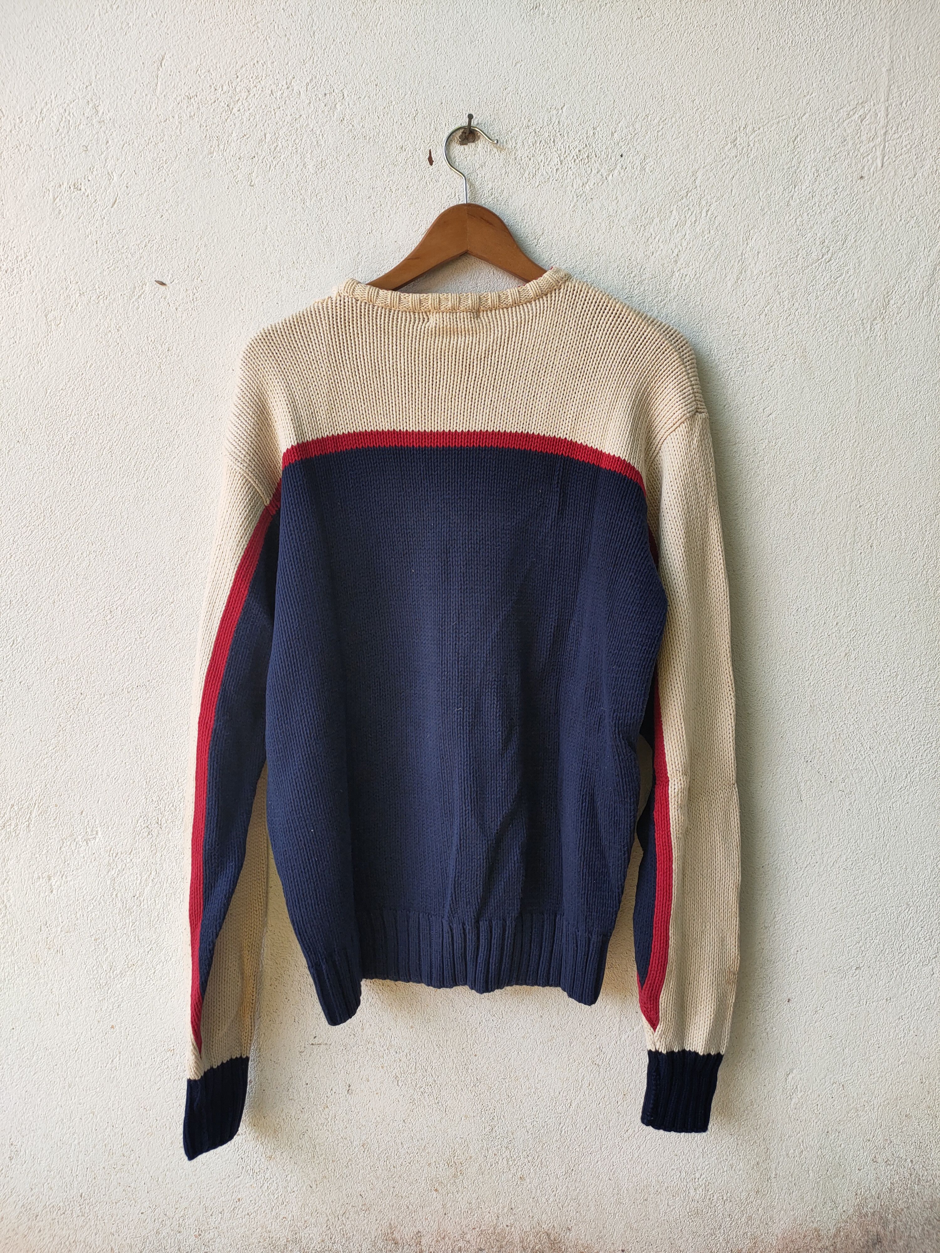 Polo Ralph Lauren Rare Vintage polo ralph lauren usa flag knitwear Size US XL / EU 56 / 4 - 3 Thumbnail