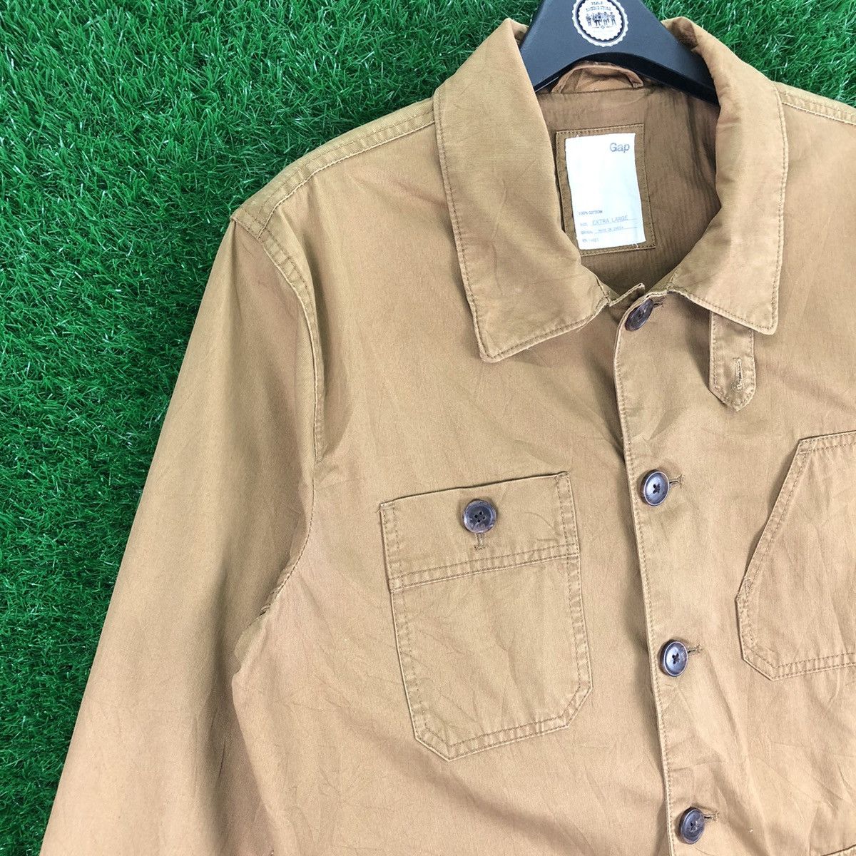 Gap Vintage GAP Chore Jacket Workwear Style Size US XL / EU 56 / 4 - 2 Thumbnail