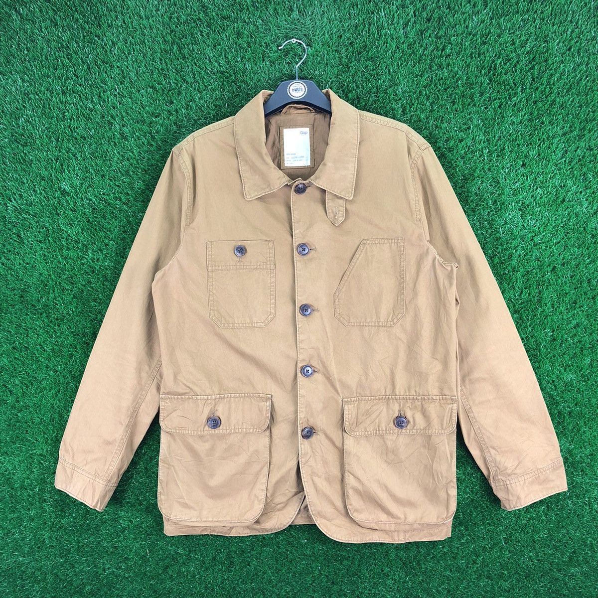 Gap Vintage GAP Chore Jacket Workwear Style Size US XL / EU 56 / 4 - 1 Thumbnail