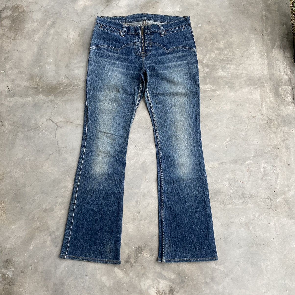 Hysteric Glamour × Japanese Brand Hysteric glamour jeans flare jeans Size 29" - 1 Thumbnail