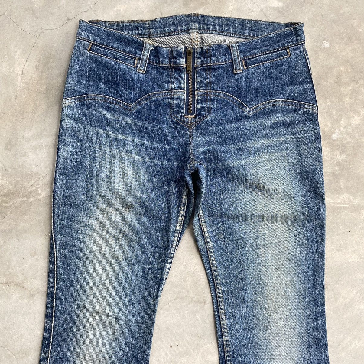 Hysteric Glamour × Japanese Brand Hysteric glamour jeans flare jeans Size 29" - 3 Thumbnail