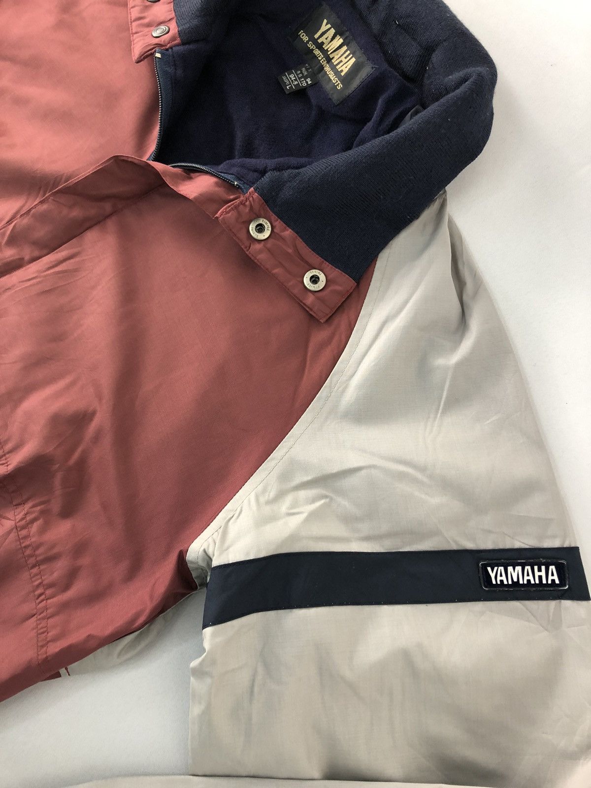 Yamaha 90s Ski Jacket Yamaha Big Front Pocket Half Zip Design Size US L / EU 52-54 / 3 - 4 Thumbnail