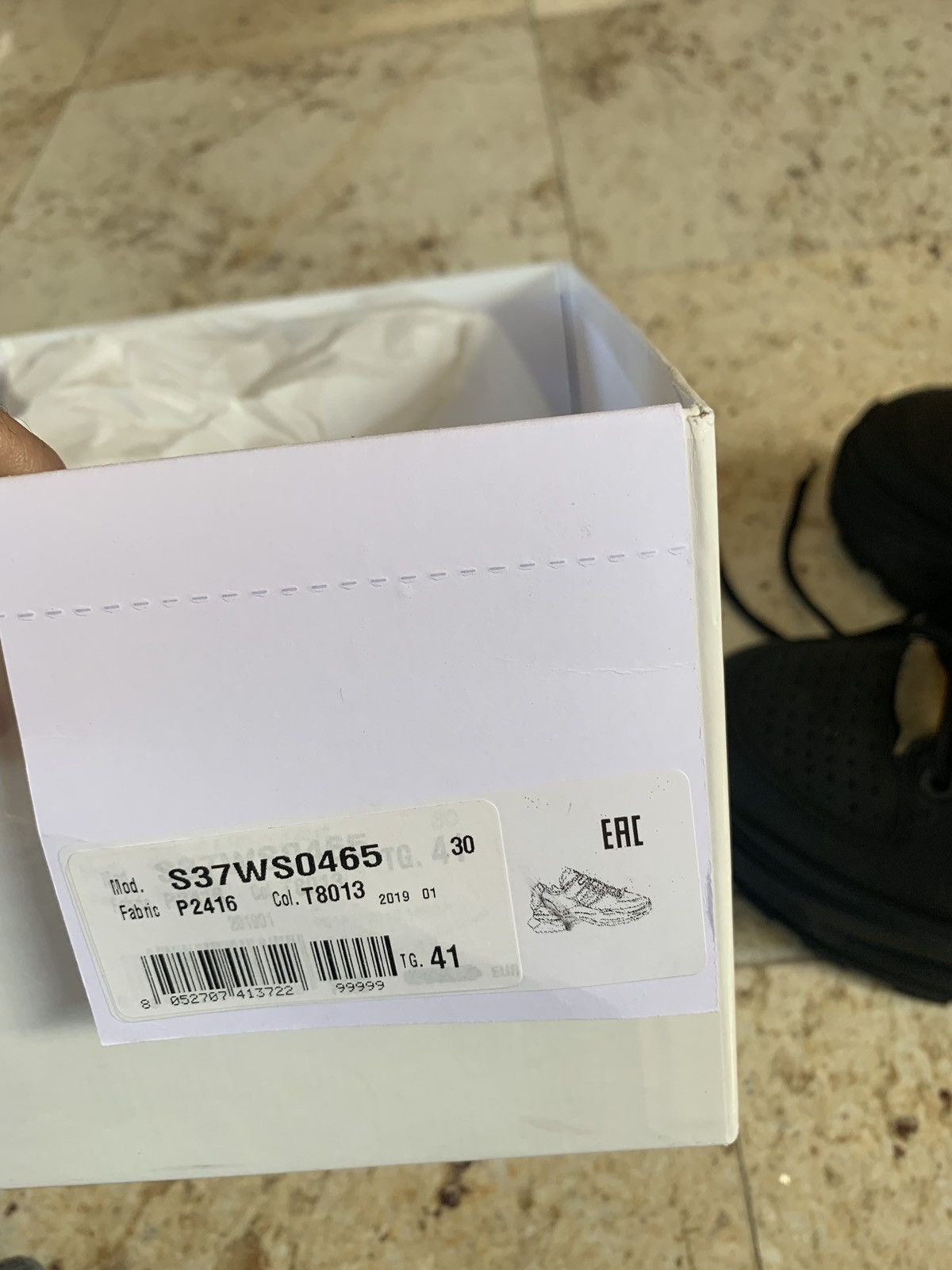 Maison Margiela Low Top Trainer in Black Size US 8 / EU 41 - 14 Thumbnail