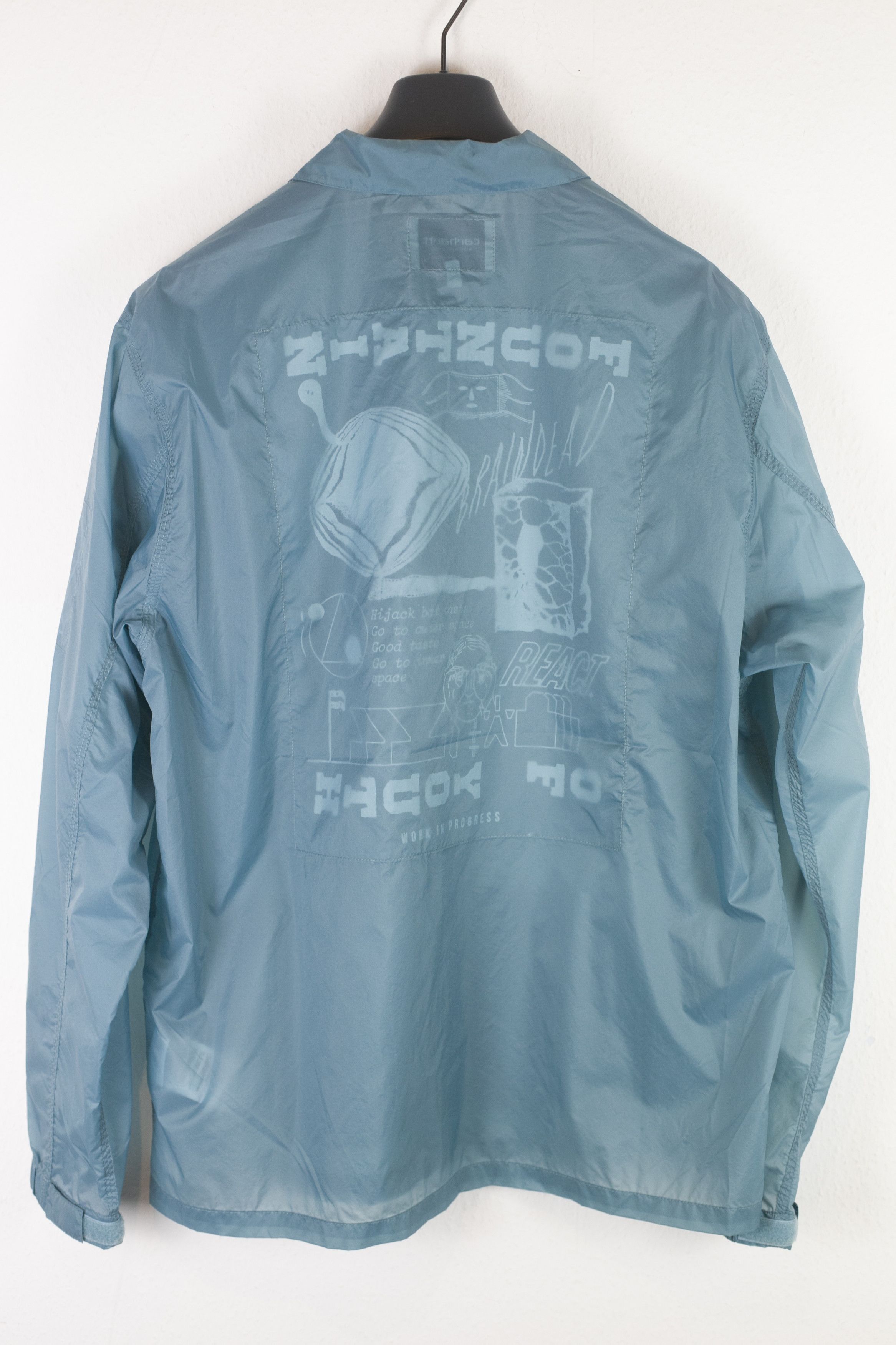 Brain Dead × Carhartt Wip NWT Carhartt WIP x Brain Dead Chore Coat Blue Size L Size US L / EU 52-54 / 3 - 4 Thumbnail