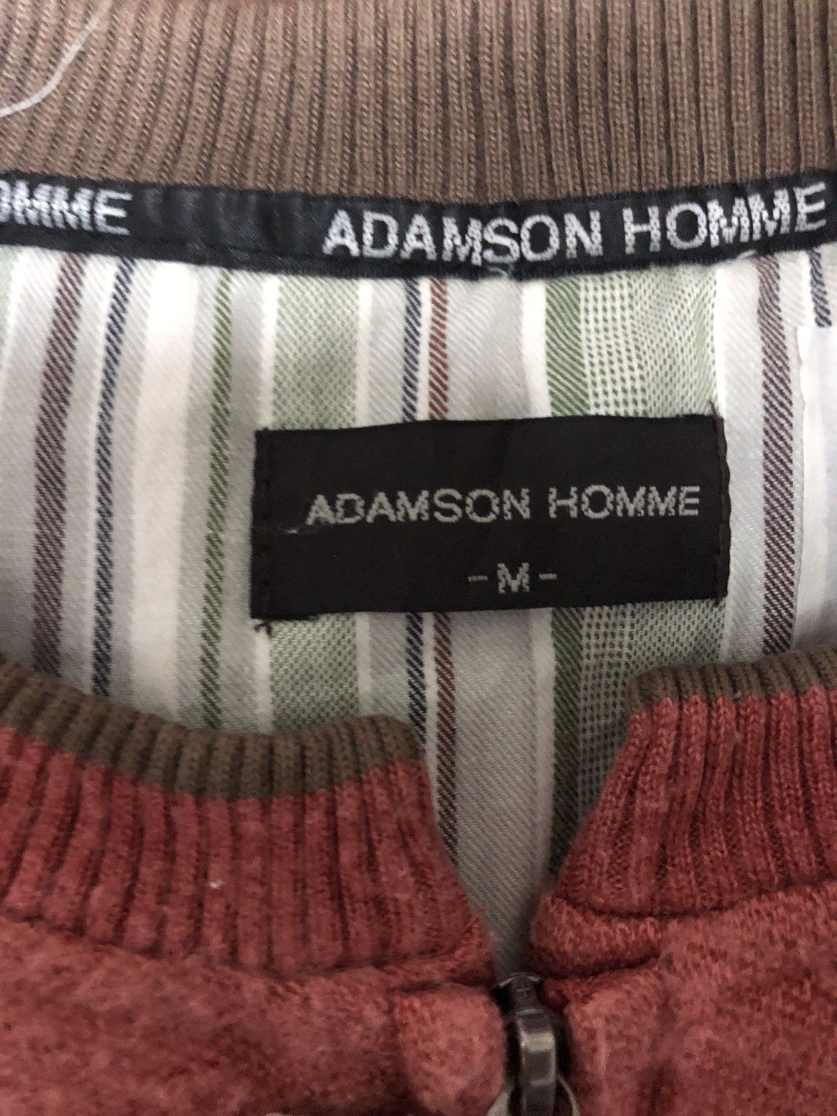 Japanese Brand Vintage Adamson Homme Half Zipper Sweatshirt Size US M / EU 48-50 / 2 - 9 Thumbnail