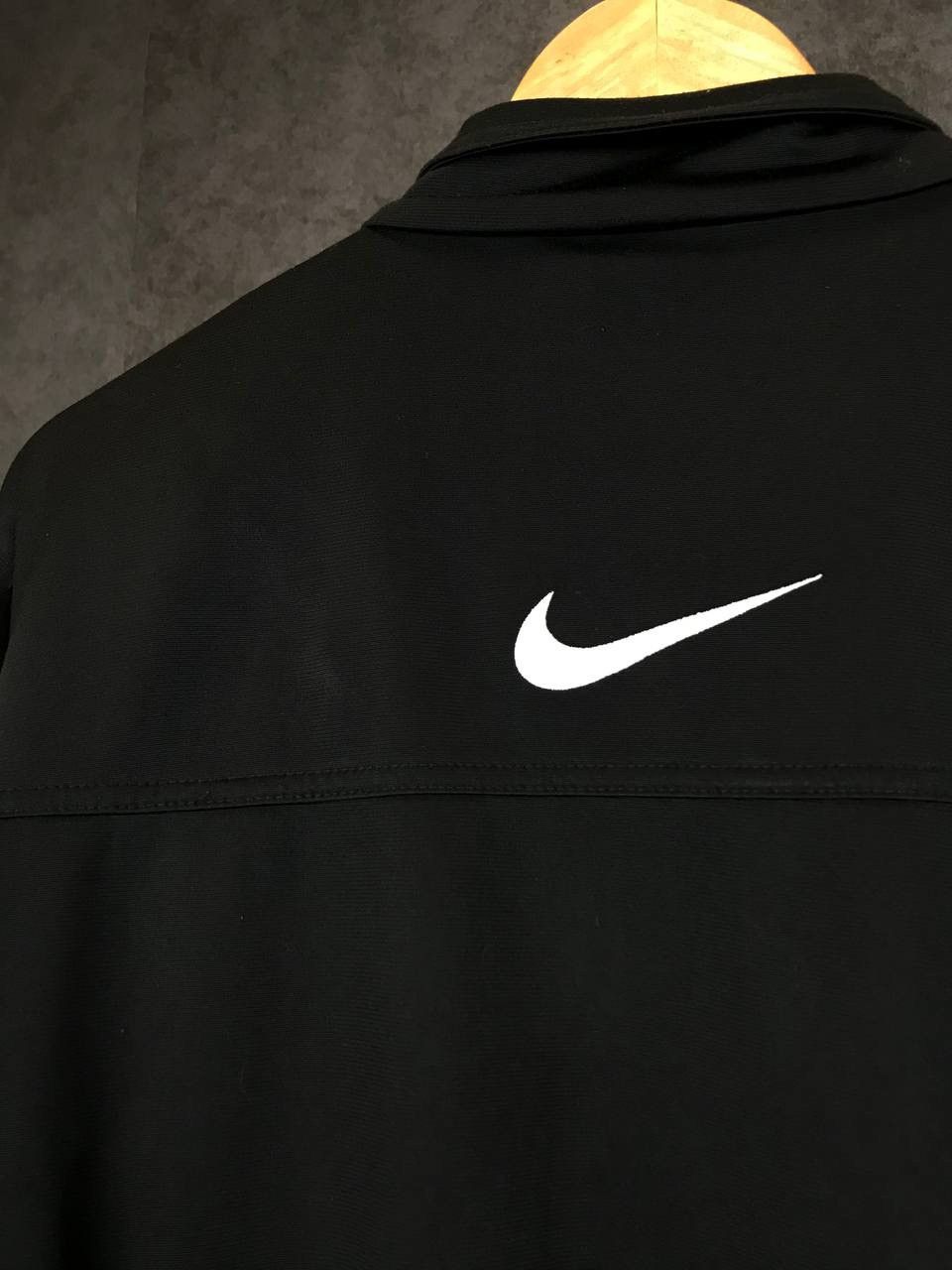 Vintage Nike swoosh streetwear vintage black zip sweatshirt Size US S / EU 44-46 / 1 - 10 Thumbnail