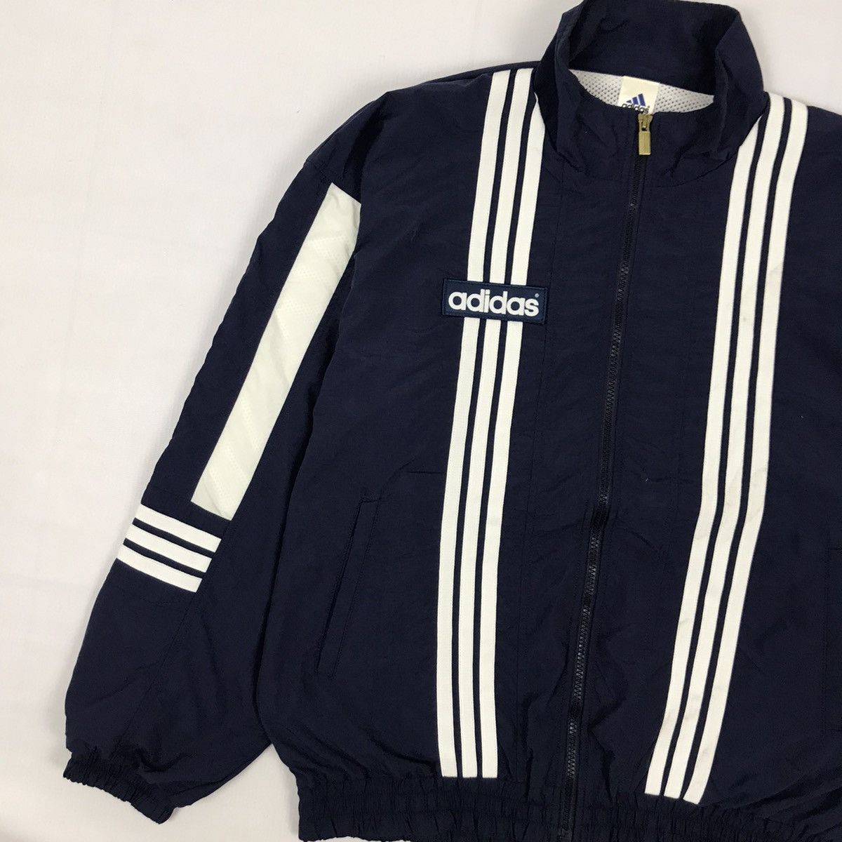 Adidas × Vintage Vintage Adidas Zipper Jacket Size US M / EU 48-50 / 2 - 2 Thumbnail