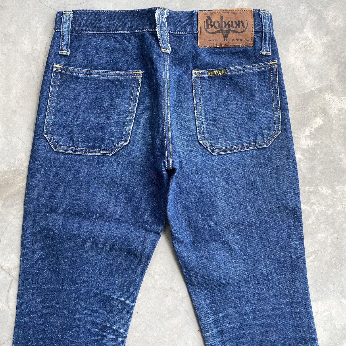 Vintage Vintage 70s Bobson bush pants flare jeans bell bottoms Size 27" / US 4 / IT 40 - 12 Thumbnail