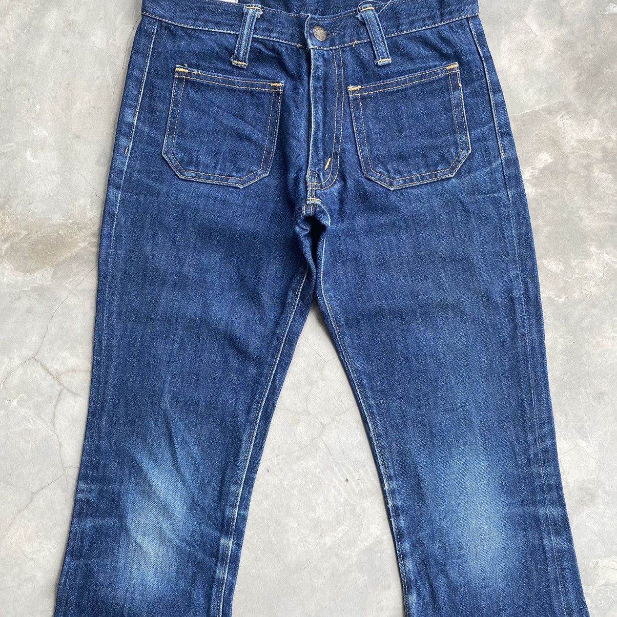 Vintage Vintage 70s Bobson bush pants flare jeans bell bottoms Size 27" / US 4 / IT 40 - 4 Thumbnail