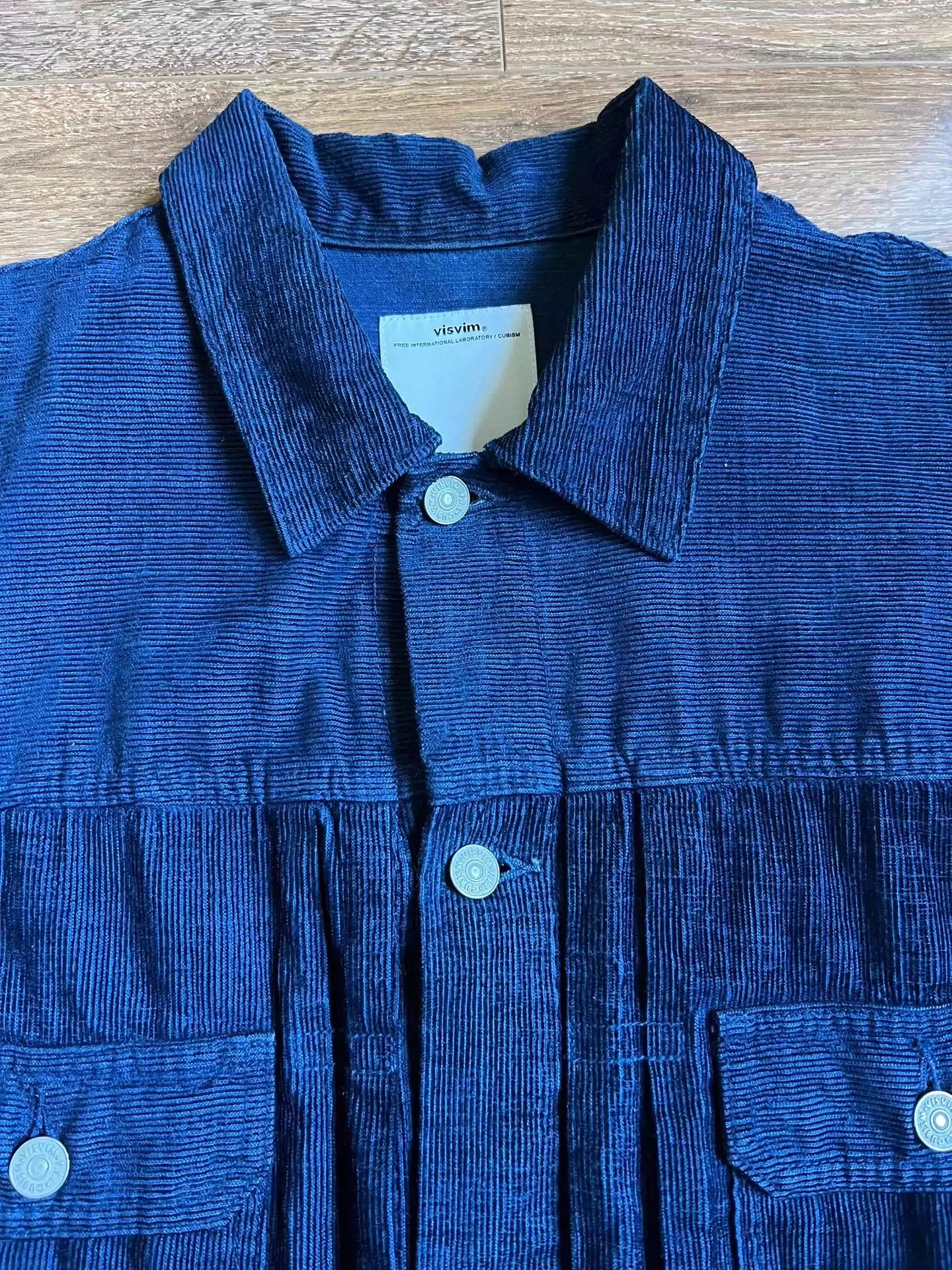 Visvim Visvim corduroy indigo 101 jkt Size US L / EU 52-54 / 3 - 3 Thumbnail