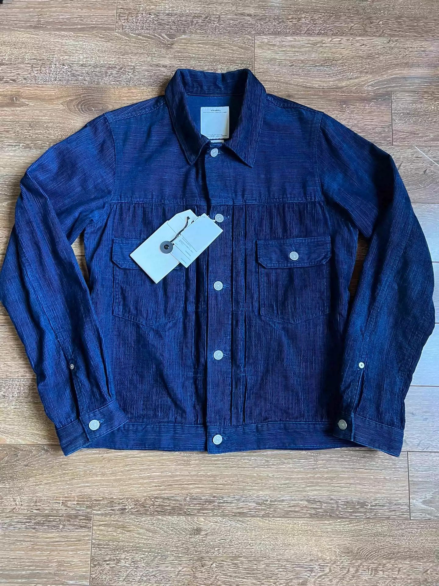 Visvim Visvim corduroy indigo 101 jkt Size US L / EU 52-54 / 3 - 1 Thumbnail