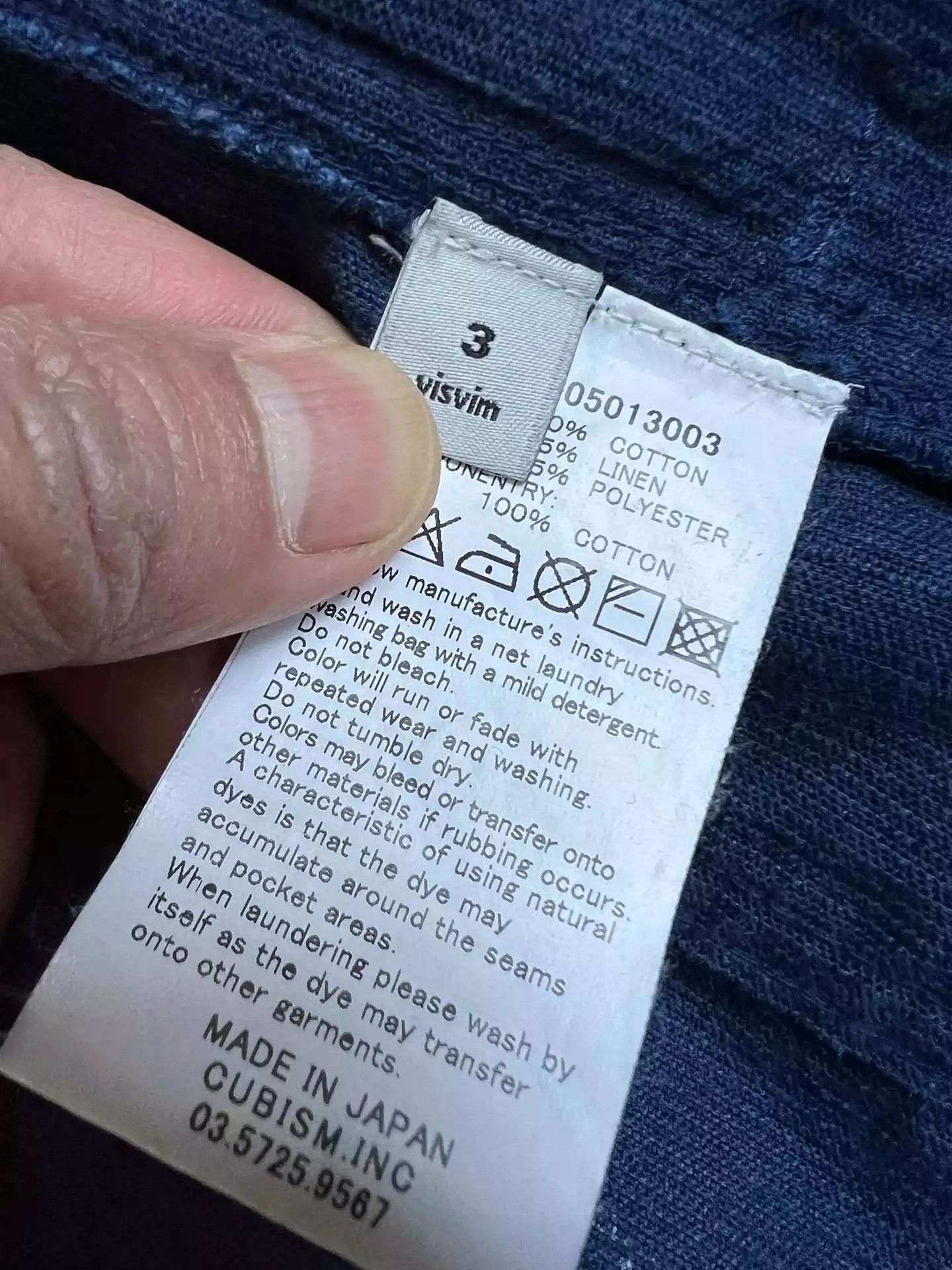 Visvim Visvim corduroy indigo 101 jkt Size US L / EU 52-54 / 3 - 7 Thumbnail