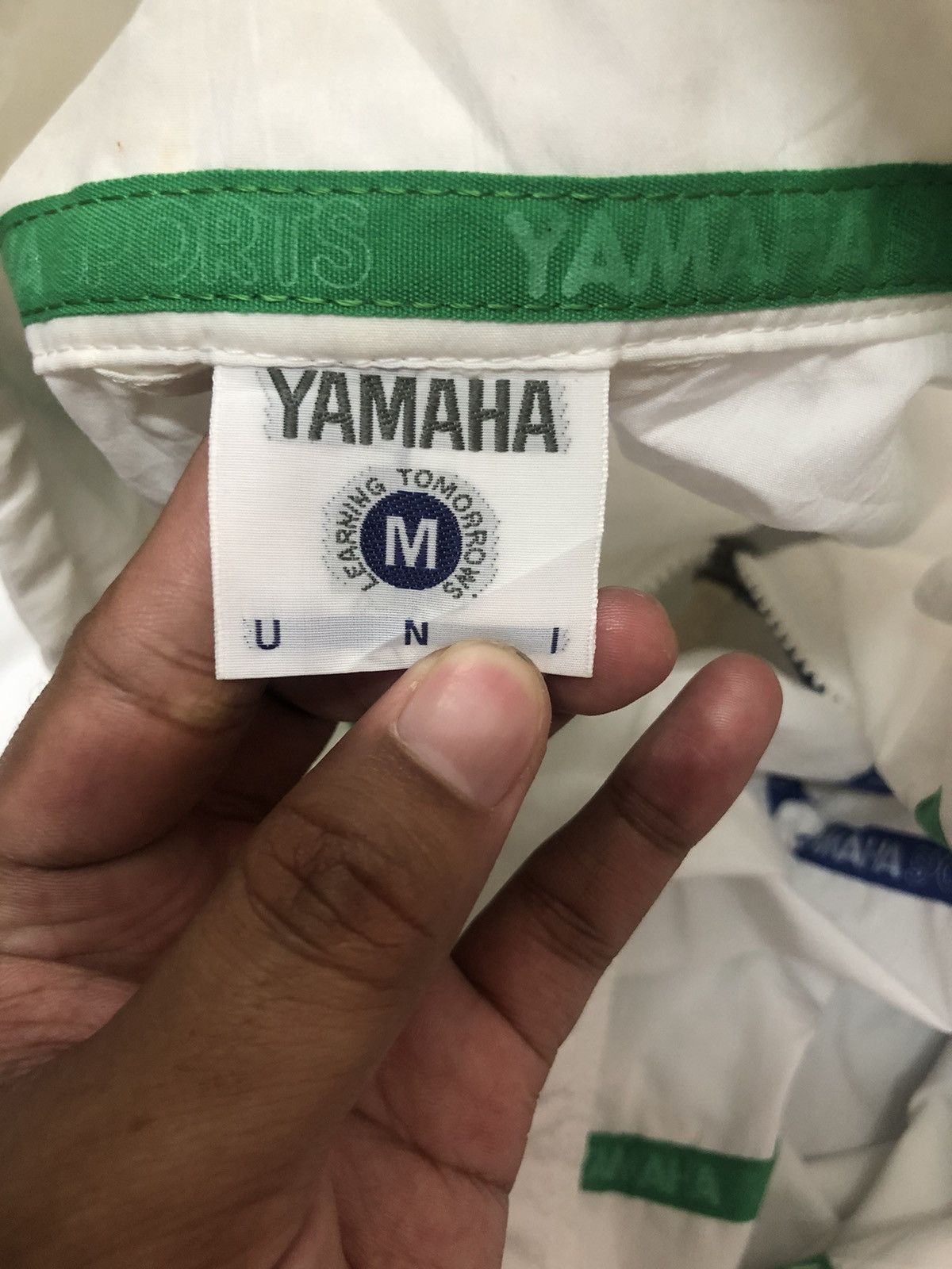 Yamaha Vintage Yamaha Sports Zipper Up Jacket Made in Japan Size US L / EU 52-54 / 3 - 15 Thumbnail