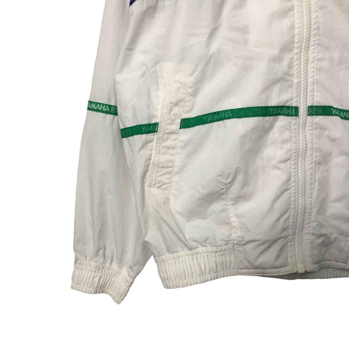 Yamaha Vintage Yamaha Sports Zipper Up Jacket Made in Japan Size US L / EU 52-54 / 3 - 3 Thumbnail