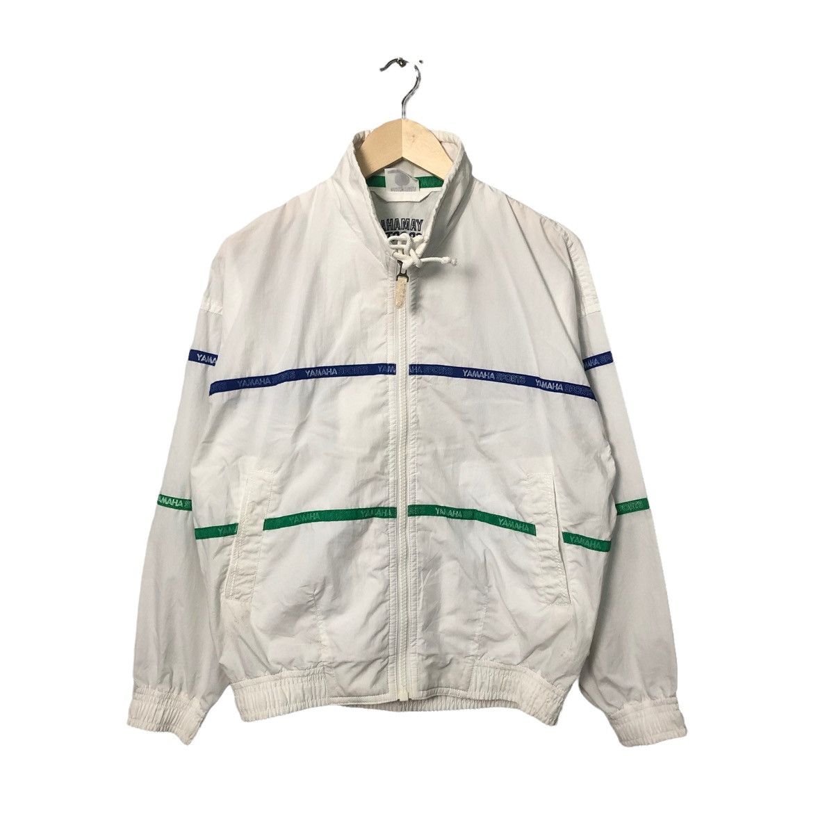 Yamaha Vintage Yamaha Sports Zipper Up Jacket Made in Japan Size US L / EU 52-54 / 3 - 1 Thumbnail