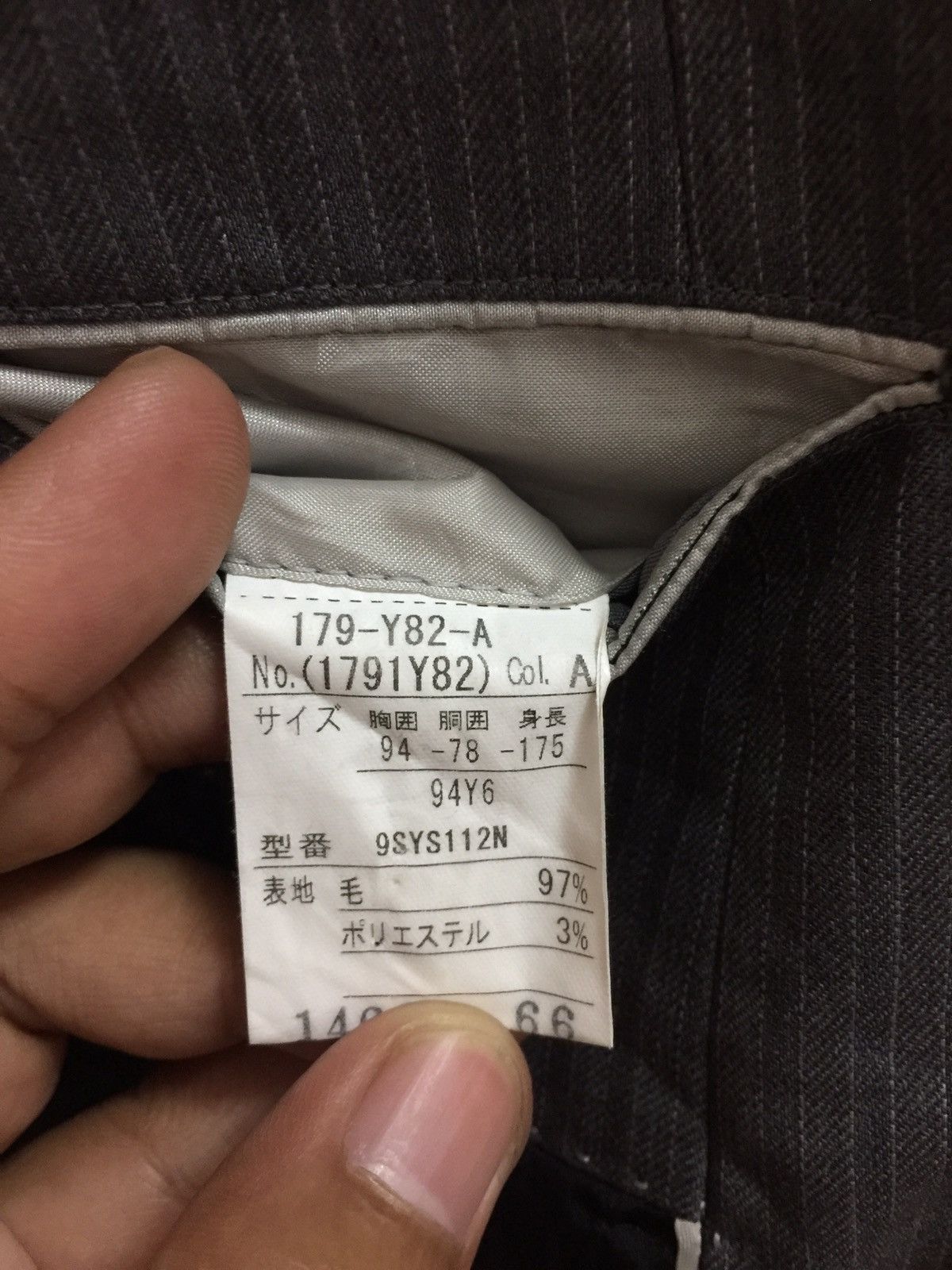 Y's × Yohji Yamamoto Yohji Yamamoto Sacsny Y'saccs Blazer Jacket Size 36S - 6 Thumbnail