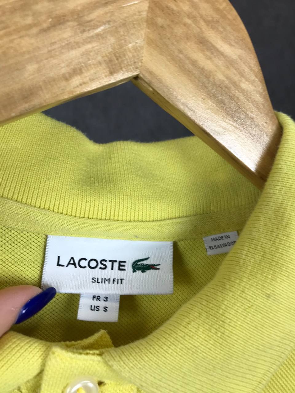 Lacoste Lacoste luxury streetwear yellow polo tee Size US S / EU 44-46 / 1 - 3 Thumbnail