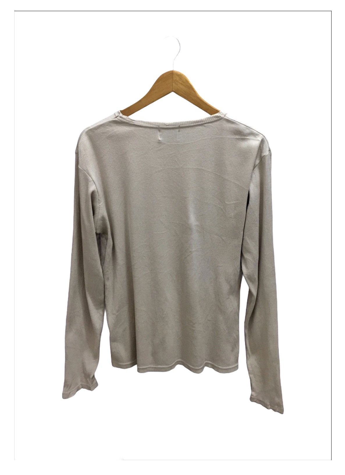 Y's for Men × Yohji Yamamoto Yohji Yamamoto Stretch Long Sleeve Tee Size US M / EU 48-50 / 2 - 2 Thumbnail