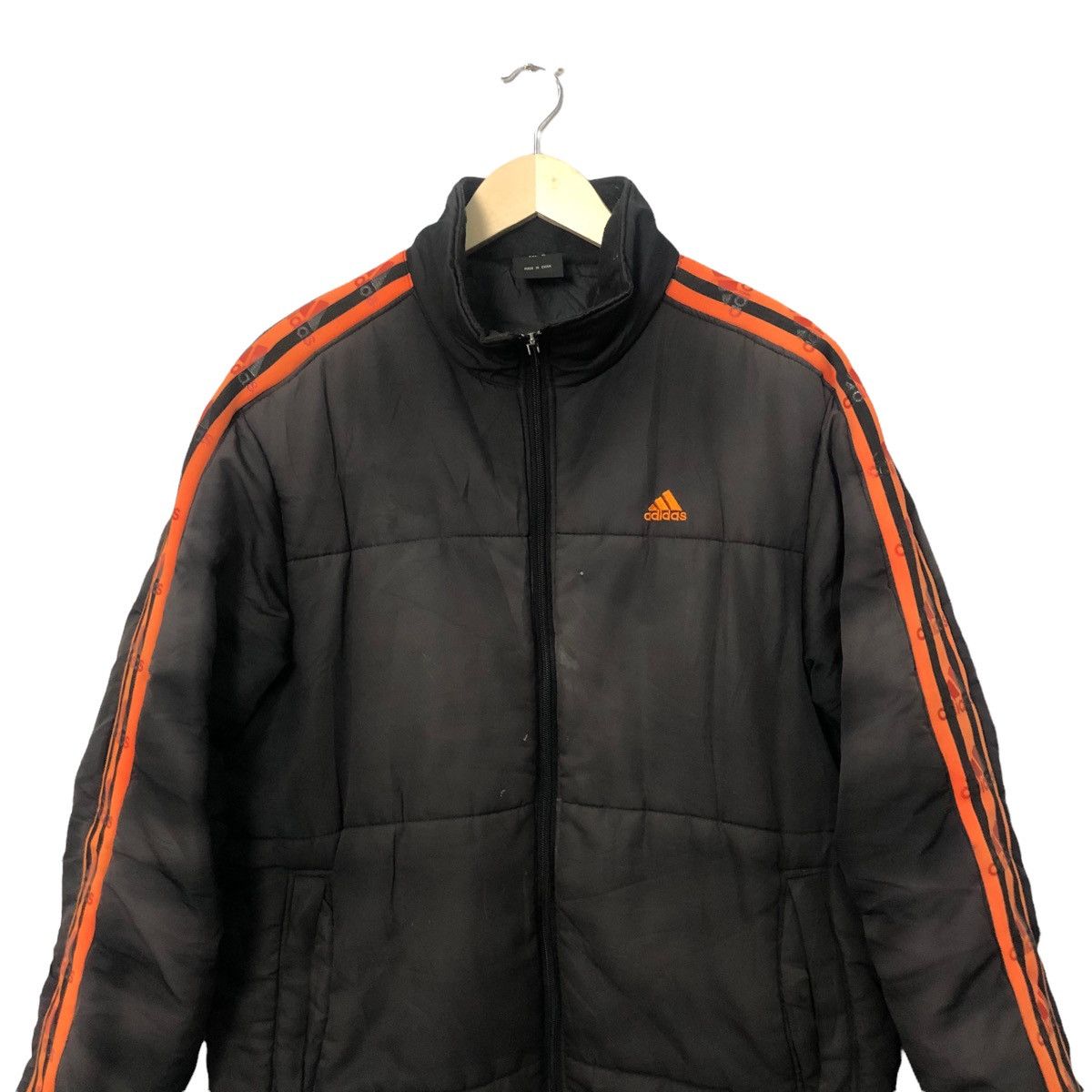 Adidas Vintage Adidas Embroidery Logo Zipper Ups Jacket Size US L / EU 52-54 / 3 - 4 Thumbnail