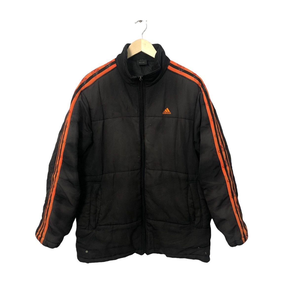 Adidas Vintage Adidas Embroidery Logo Zipper Ups Jacket Size US L / EU 52-54 / 3 - 1 Thumbnail
