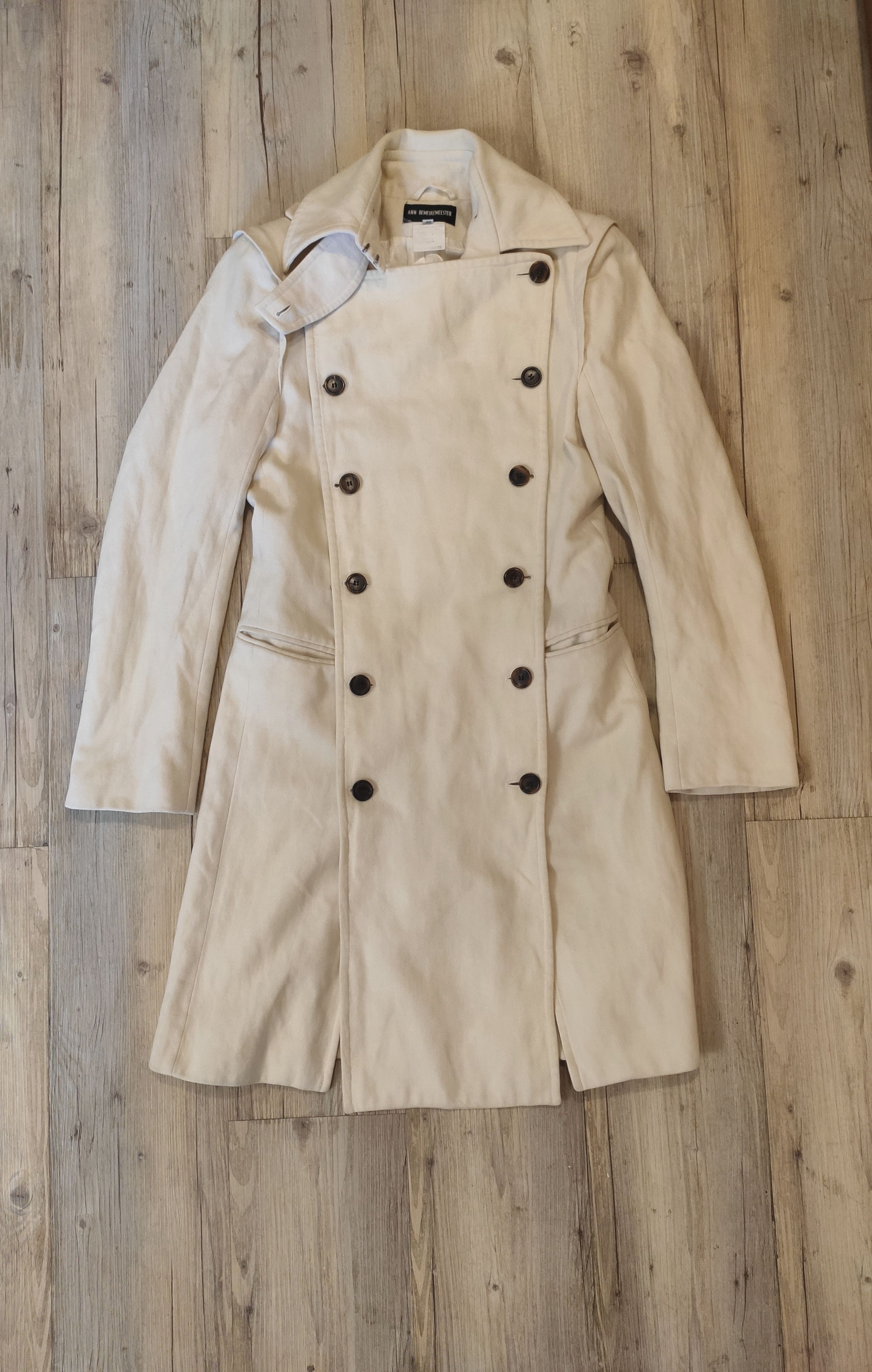 Ann Demeulemeester FW04 Runway coat.Like Dries van Noten or Raf Simons Size S / US 4 / IT 40 - 4 Thumbnail