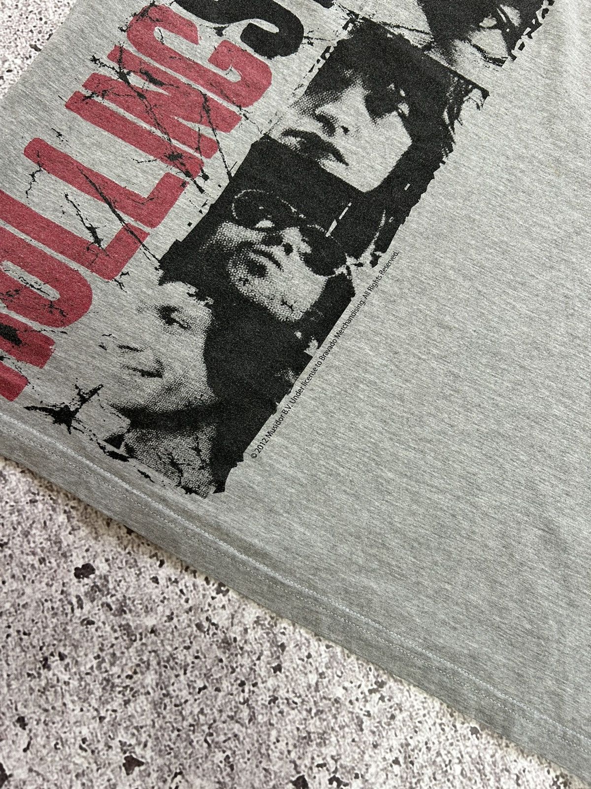 Band Tees × The Rolling Stones × Vintage Vintage The Rolling Stones Rock Band Promo T-Shirt 2012 Y2K Size US L / EU 52-54 / 3 - 5 Thumbnail
