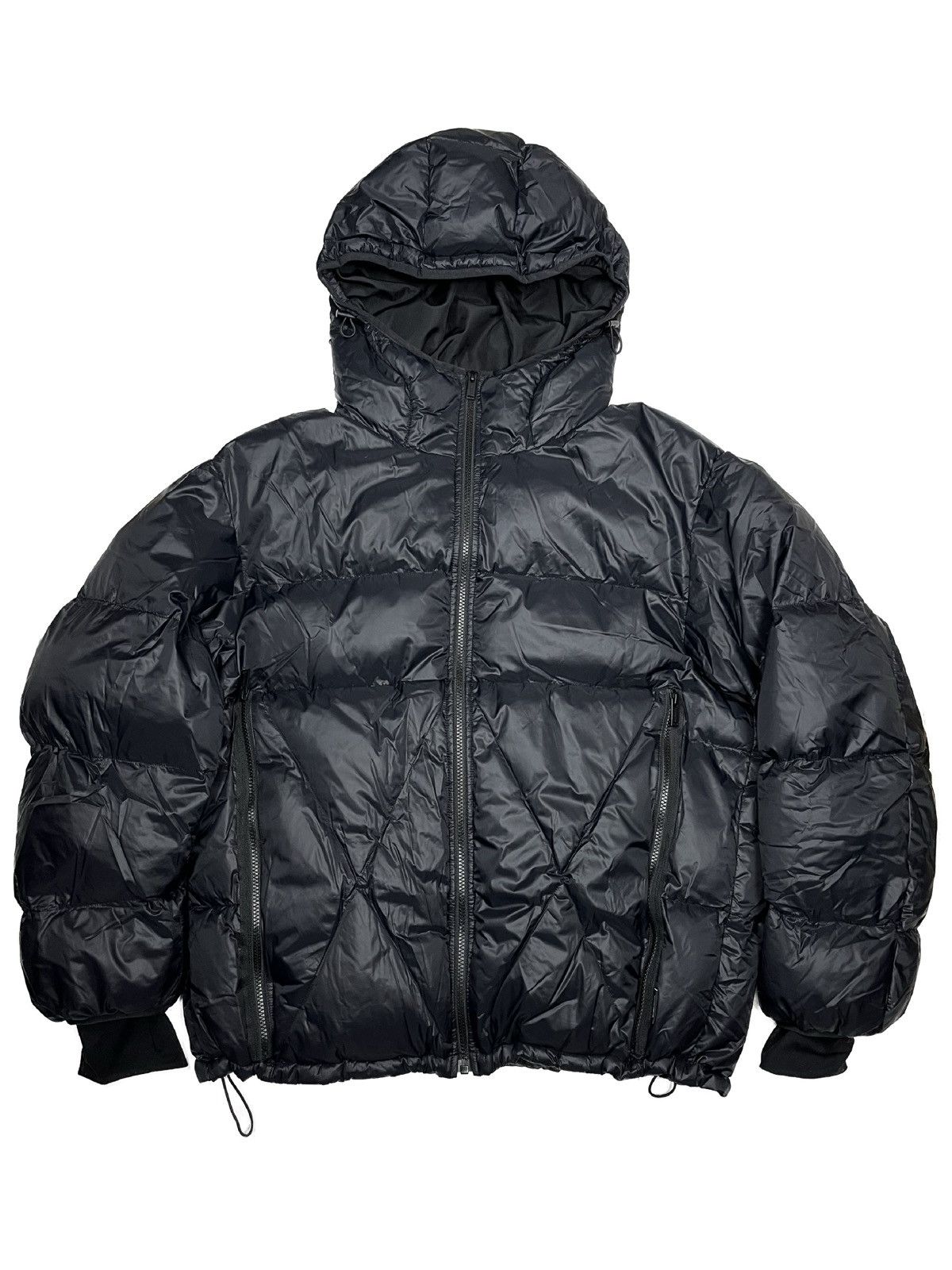 image of Undercover Gu Padded Puffer Jacket Black Extra Large, Men's (Size XL)