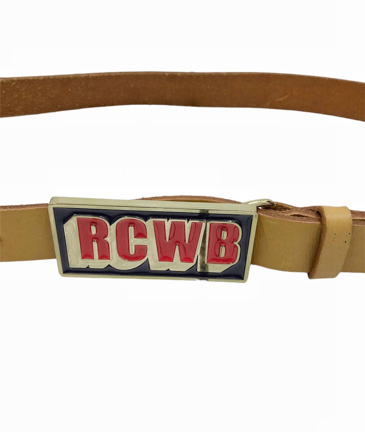Japanese Brand RODEO CROWNS WEAR Japan leather buckle belt Size ONE SIZE - 8 Thumbnail