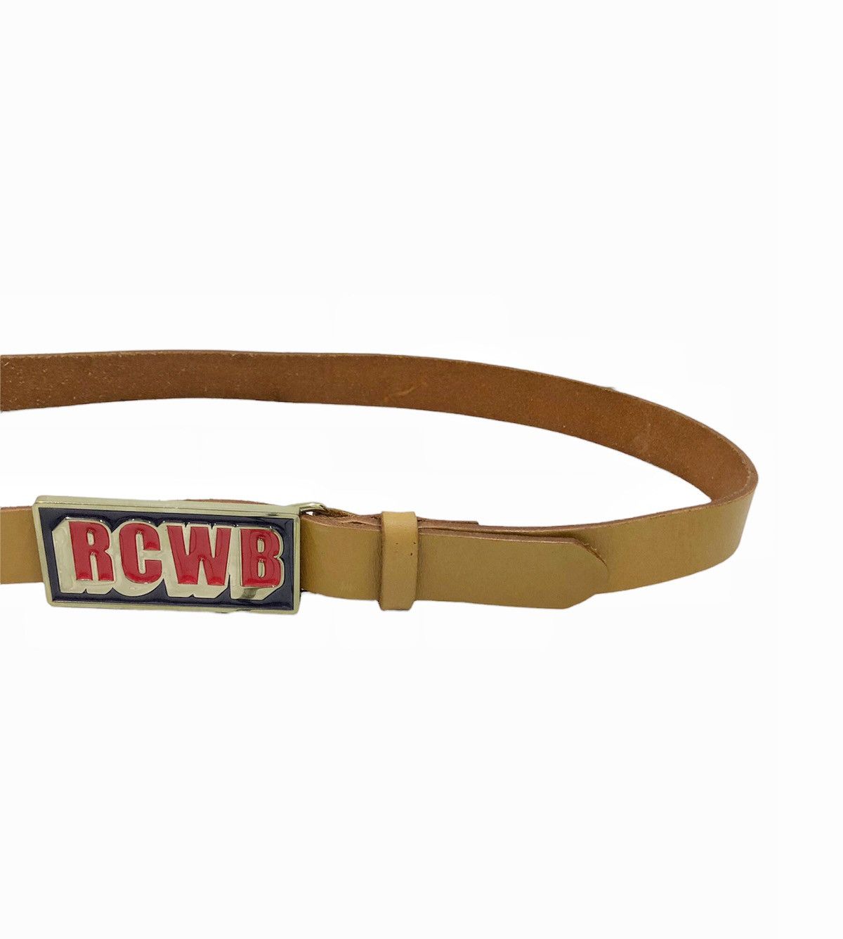 Japanese Brand RODEO CROWNS WEAR Japan leather buckle belt Size ONE SIZE - 9 Thumbnail