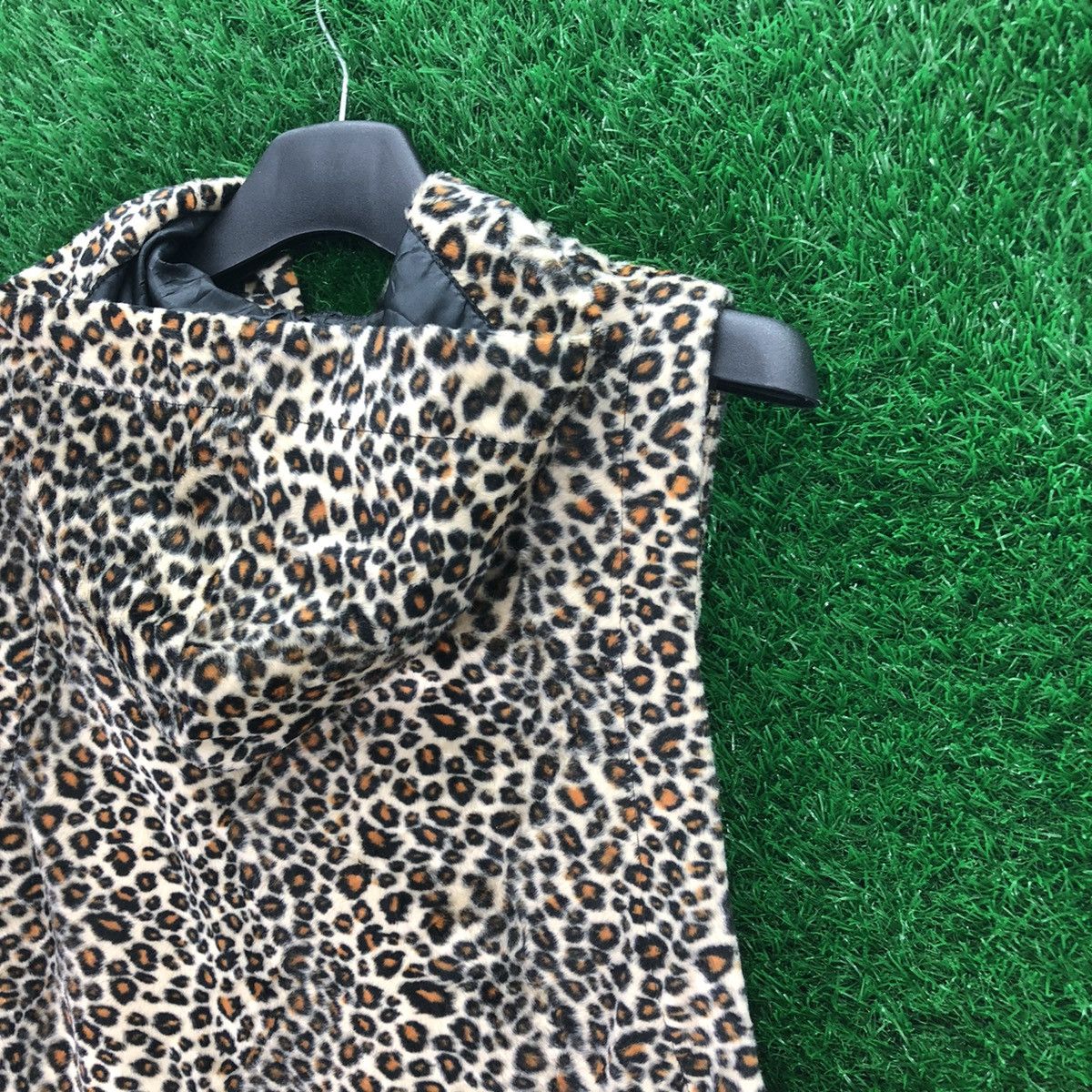 Japanese Brand Vintage Leopard Punk Vest Hoodie Zipper Size M / US 6-8 / IT 42-44 - 5 Thumbnail