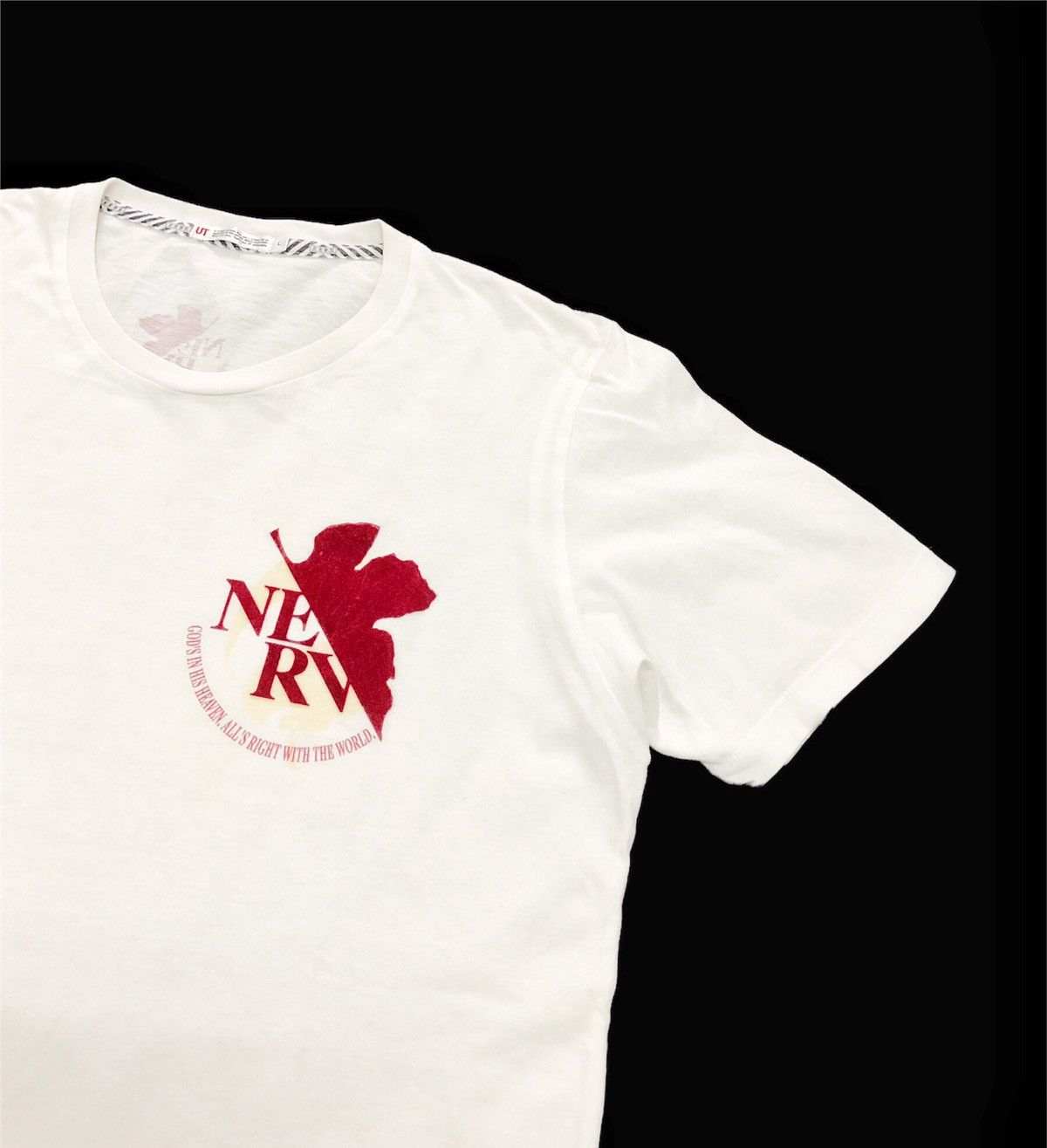 Anime 00s Neon Genesis Evangelion Nerv Quote tee Size US L / EU 52-54 / 3 - 3 Thumbnail