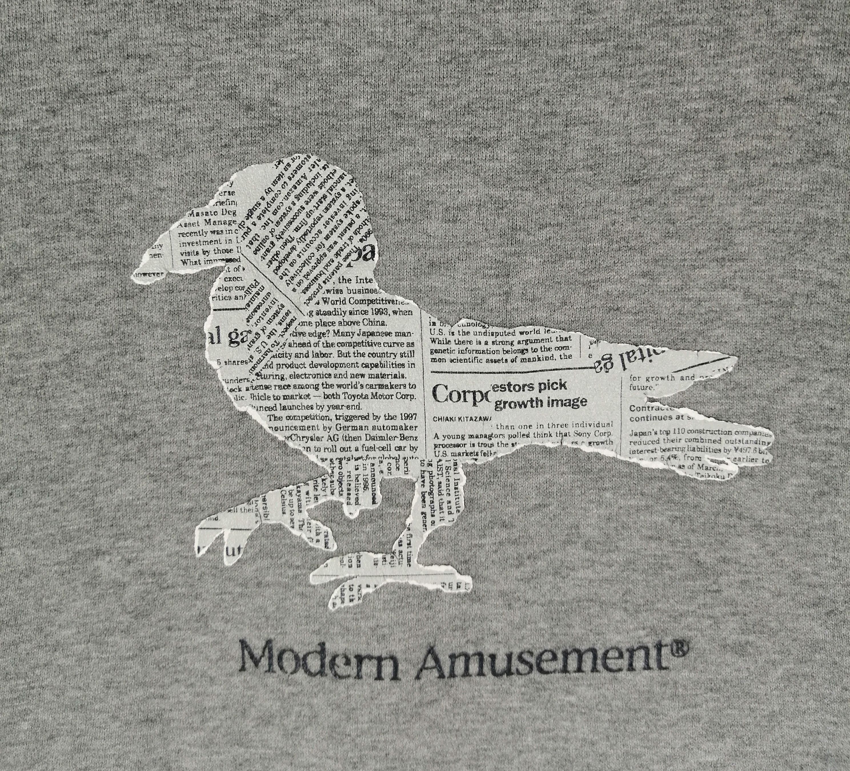 Modern Amusement Modern Amusement Big Logo Crewneck Size US L / EU 52-54 / 3 - 2 Thumbnail