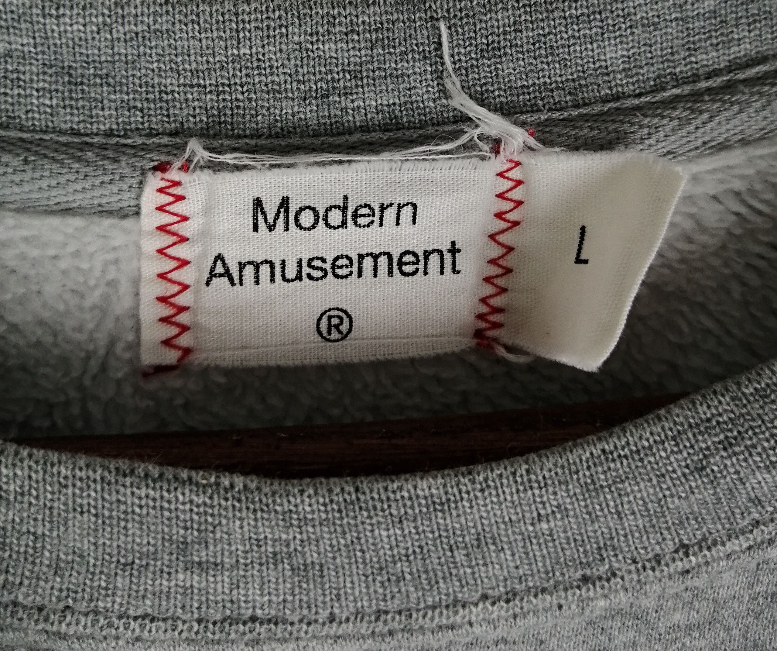 Modern Amusement Modern Amusement Big Logo Crewneck Size US L / EU 52-54 / 3 - 3 Thumbnail