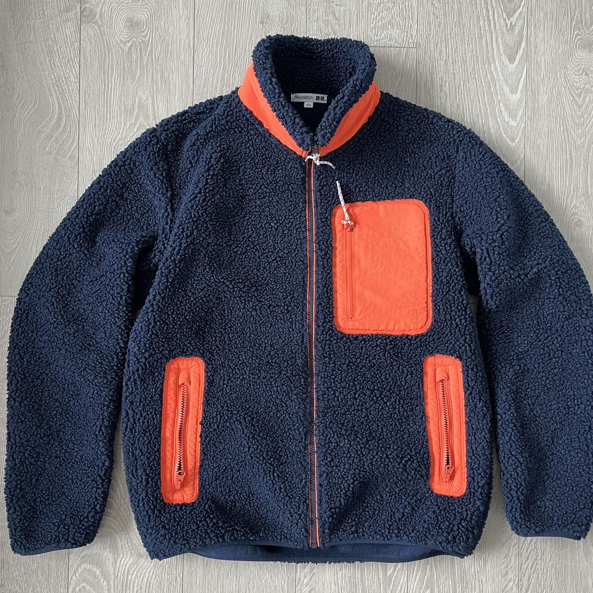 Uniqlo JW Anderson X Uniqlo Collab Fleece Zip Up Jacket | Grailed