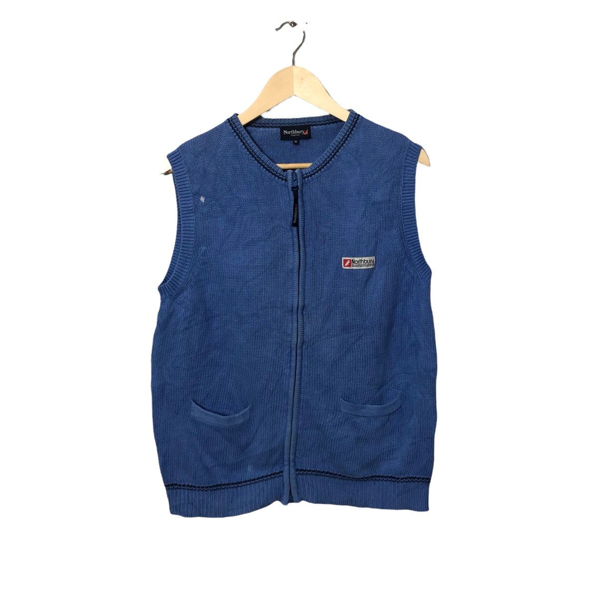 Japanese Brand × Vintage Vintage Northbury England Zipper Ups Sleeveless Size US M / EU 48-50 / 2 - 1 Thumbnail