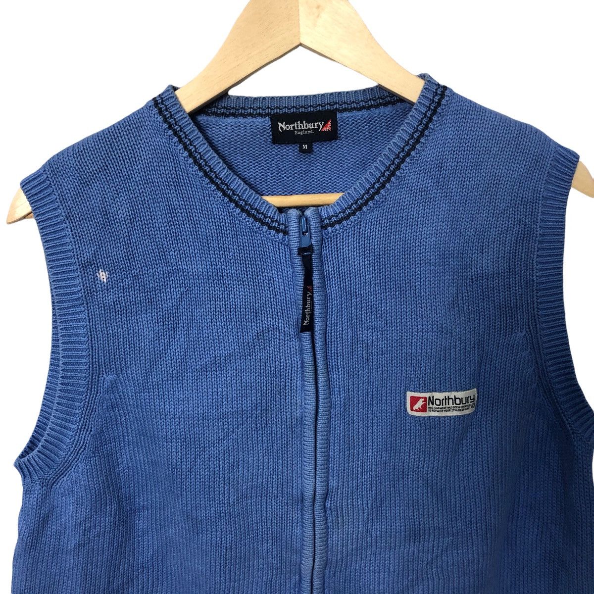 Japanese Brand × Vintage Vintage Northbury England Zipper Ups Sleeveless Size US M / EU 48-50 / 2 - 3 Thumbnail