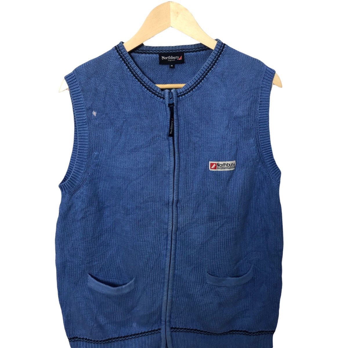 Japanese Brand × Vintage Vintage Northbury England Zipper Ups Sleeveless Size US M / EU 48-50 / 2 - 2 Thumbnail