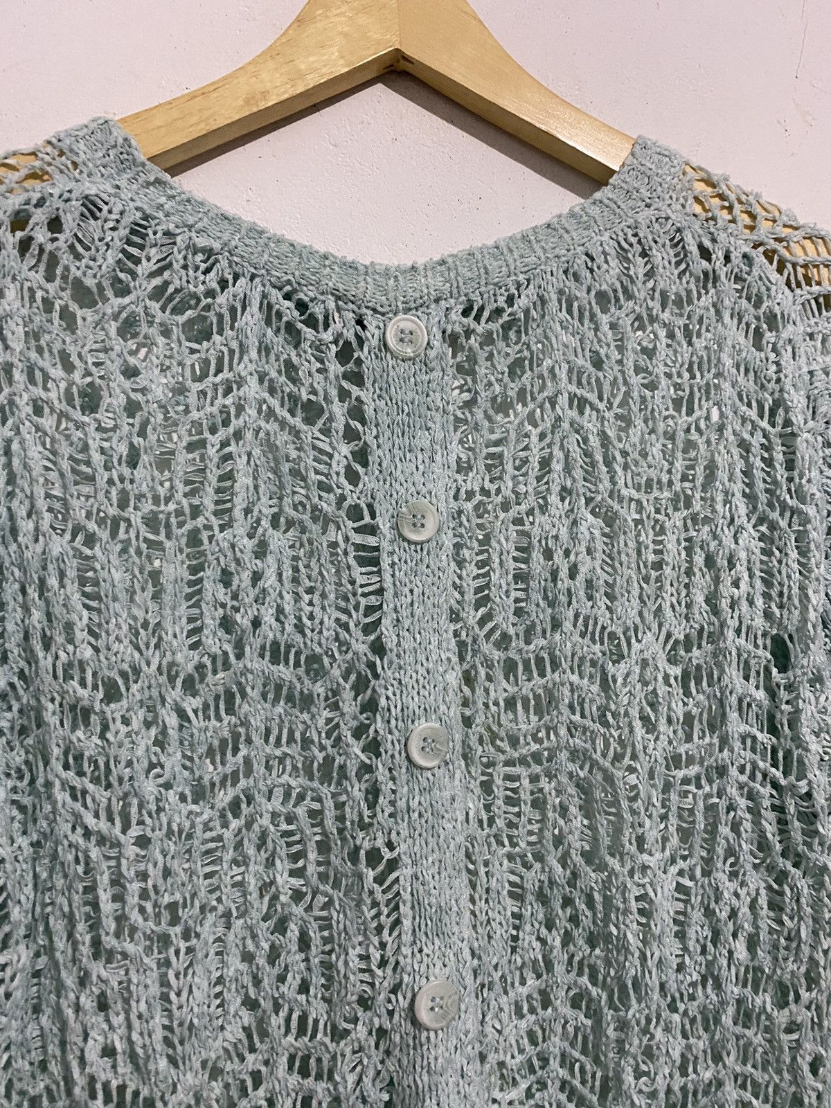 14th Addiction 💸BINDINGOFFER💸Leshop-Japanese Knittwear Fishnet Style Issey Size US M / EU 48-50 / 2 - 5 Thumbnail