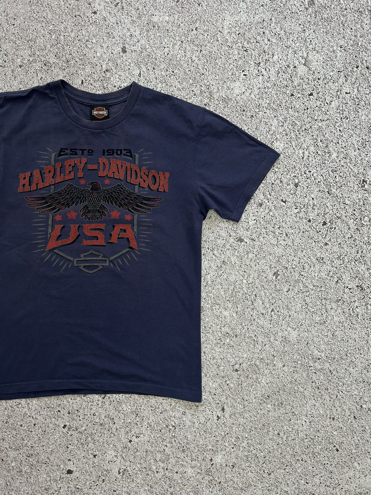 Band Tees × Harley Davidson × Vintage Vintage shirt Harley Davidson Solothurn motorcycles graphic Size US L / EU 52-54 / 3 - 3 Thumbnail