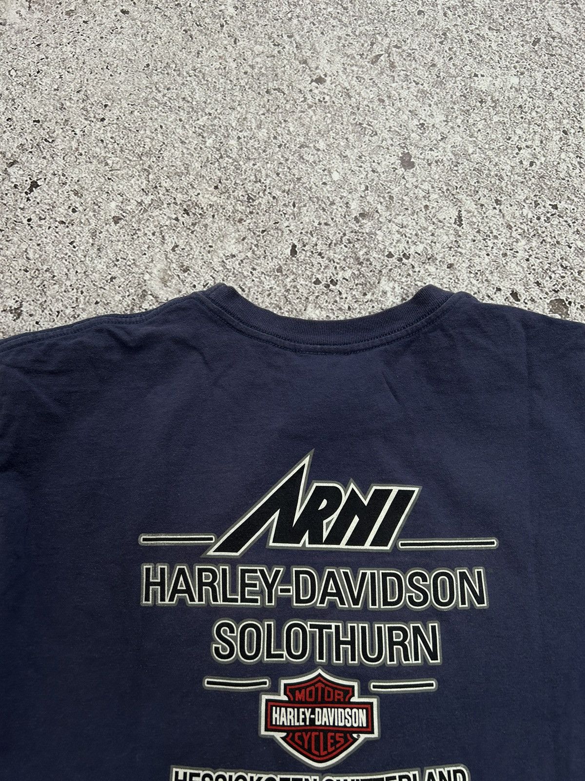 Band Tees × Harley Davidson × Vintage Vintage shirt Harley Davidson Solothurn motorcycles graphic Size US L / EU 52-54 / 3 - 7 Thumbnail