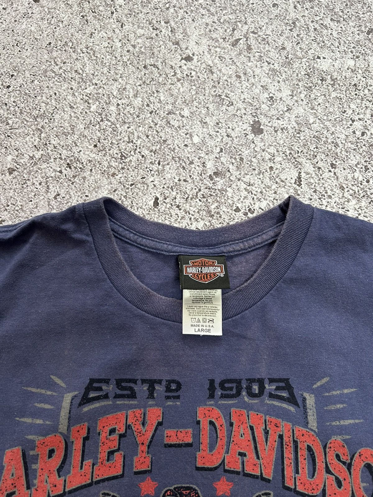 Band Tees × Harley Davidson × Vintage Vintage shirt Harley Davidson Solothurn motorcycles graphic Size US L / EU 52-54 / 3 - 8 Thumbnail