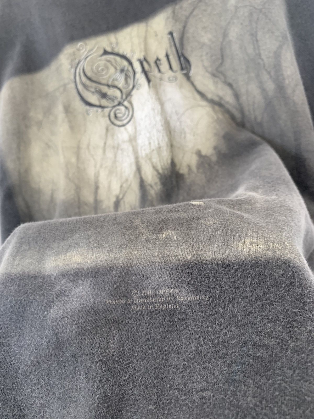 Band Tees Vintage Opeth BlackWater Park T-Shirt Size US L / EU 52-54 / 3 - 4 Thumbnail