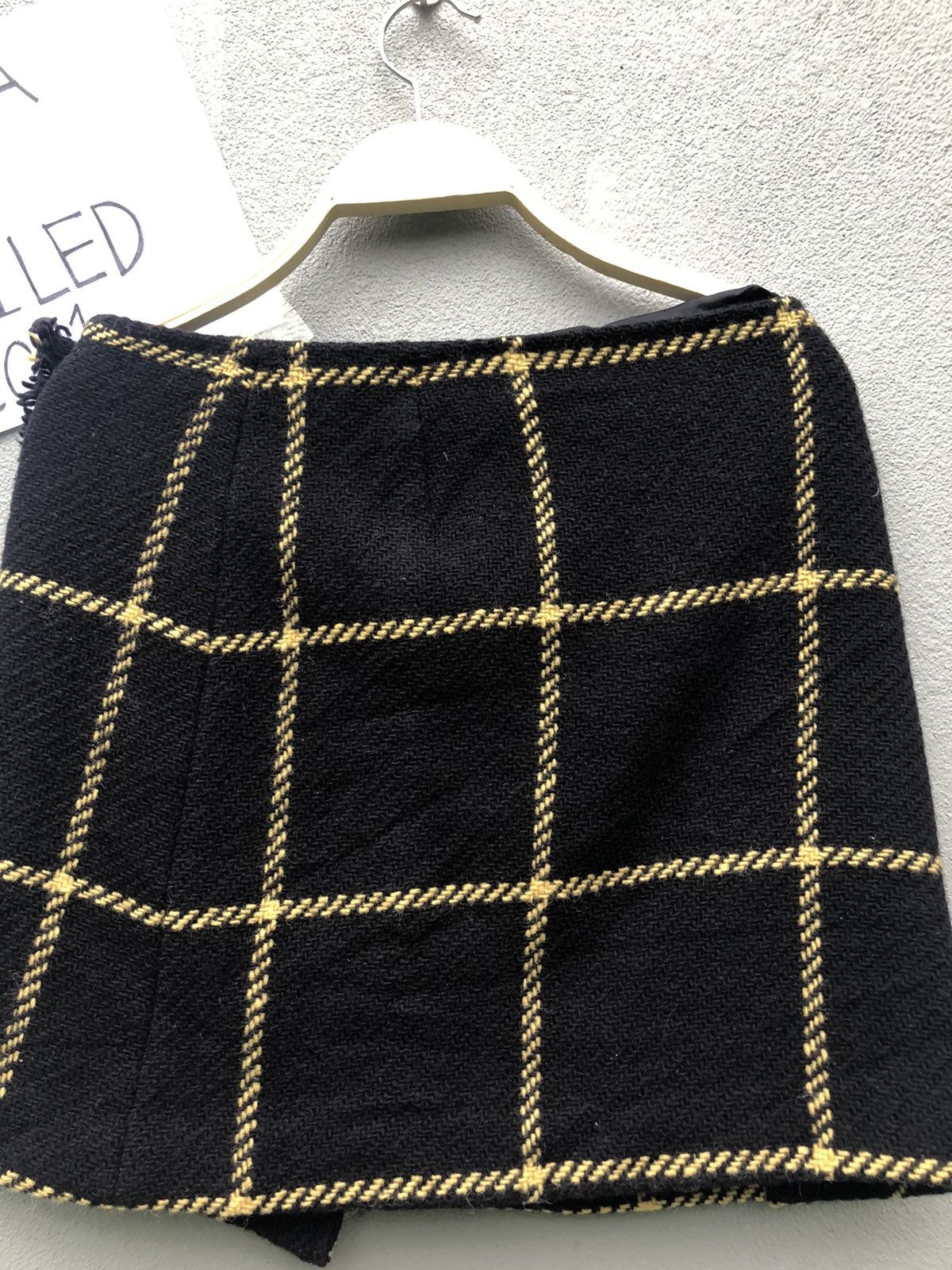 agnes b. Vintage Agnes B Plaid Skirt Size 29" - 10 Thumbnail